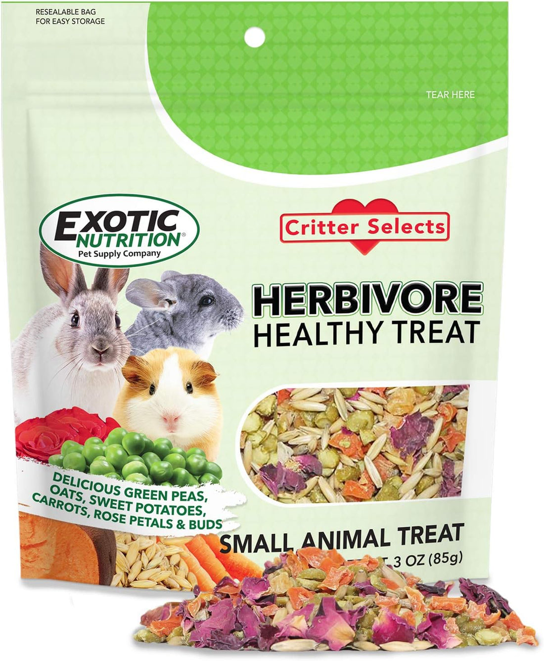 Herbivore Treat - Healthy Natural Mixed Treat - Sweet Potatoes