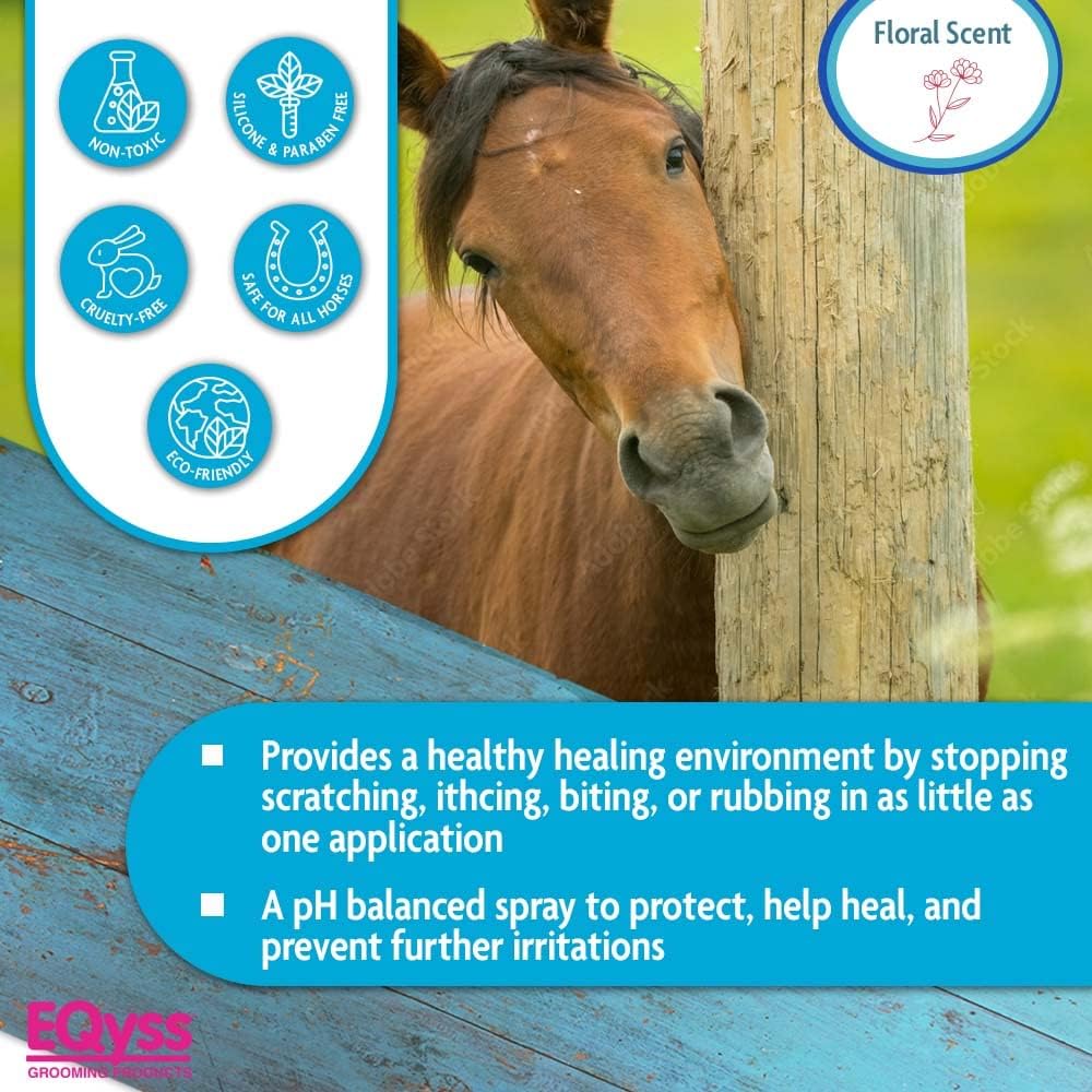 EQyss Micro-Tek Equine Itch Relief Spray - Soothes Irritated Skin