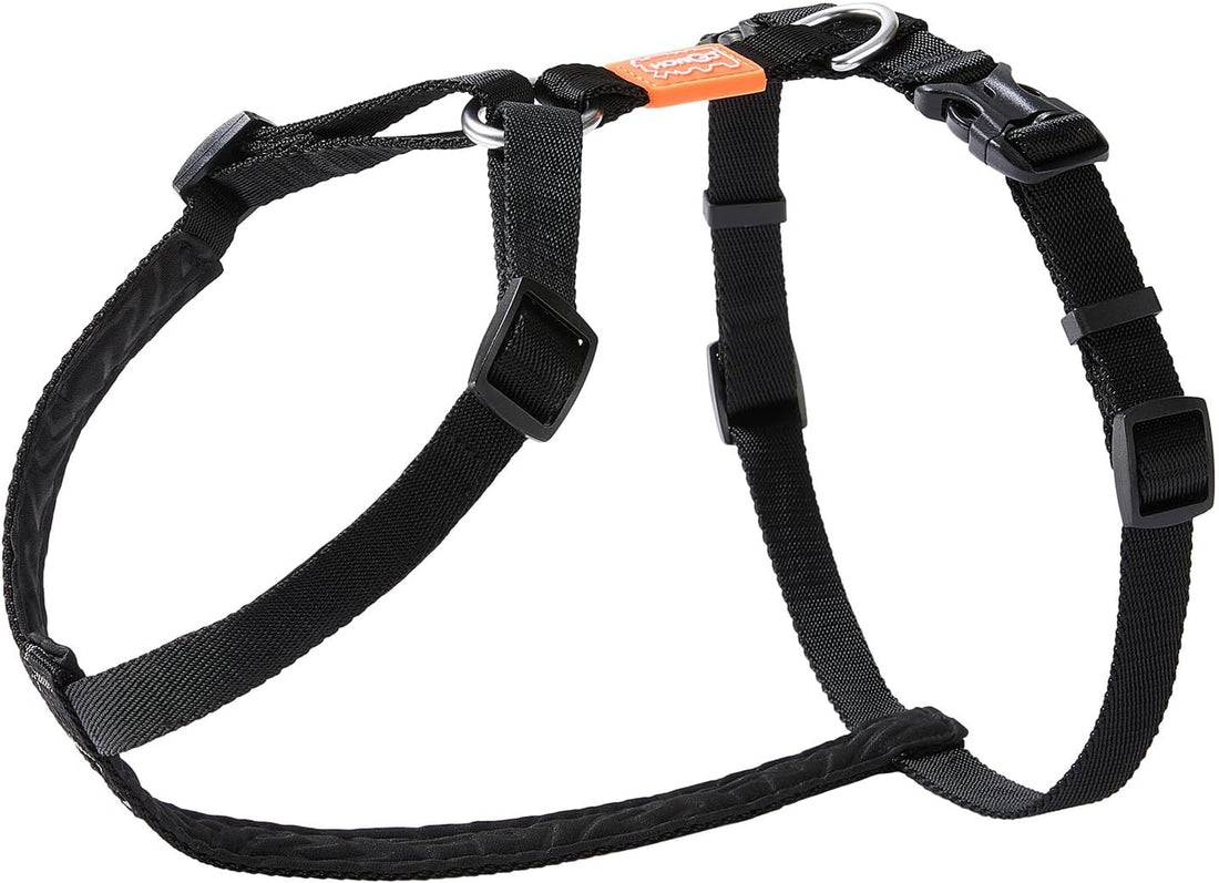 HOWGO Dog Harness,Adjustable No Pull Harness,Aluminum Rings