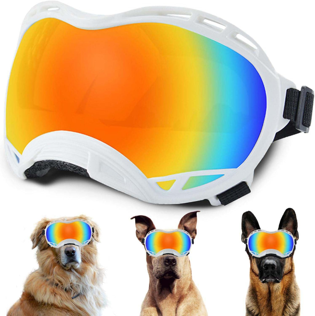 Dog Sunglasses,Doggles Anti-UV Protection,Pet Sunglasses
