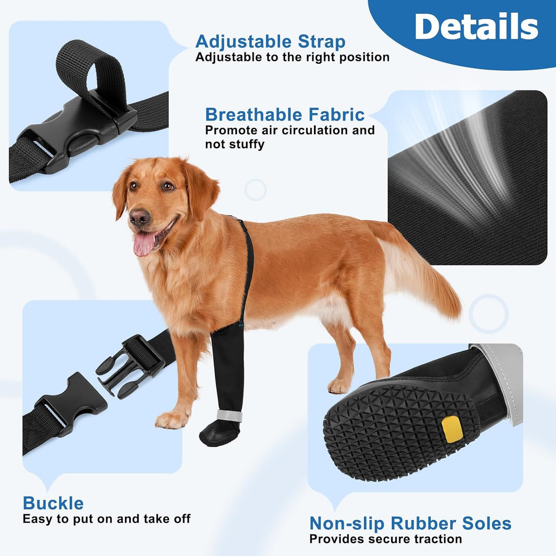 BARKLESS Dog Socks to Prevent Licking Paws