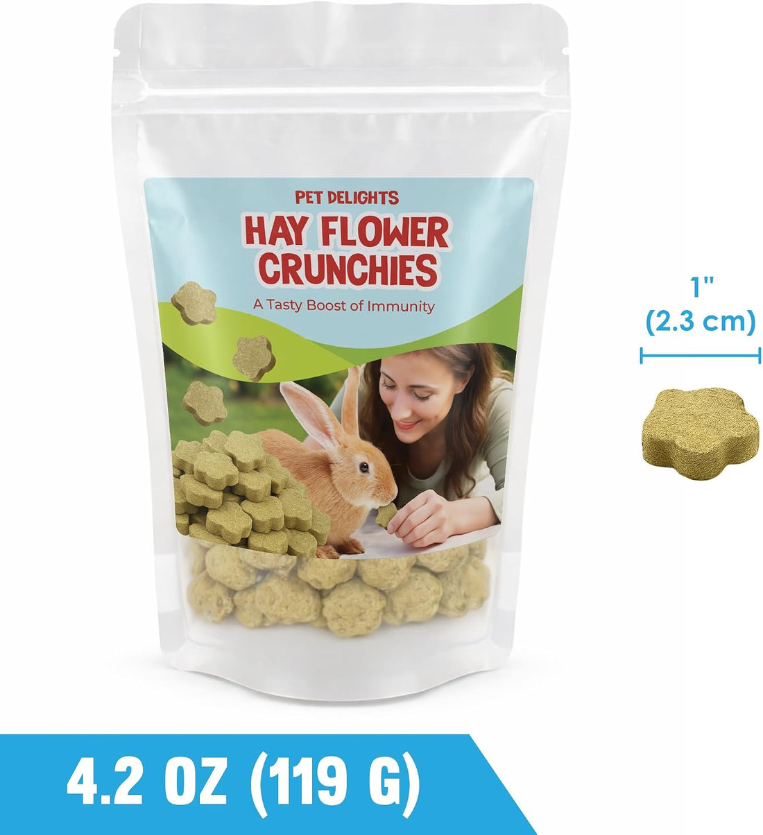JOR Vitamin C Treats for Rabbits, Chewable Snack for Guinea Pigs