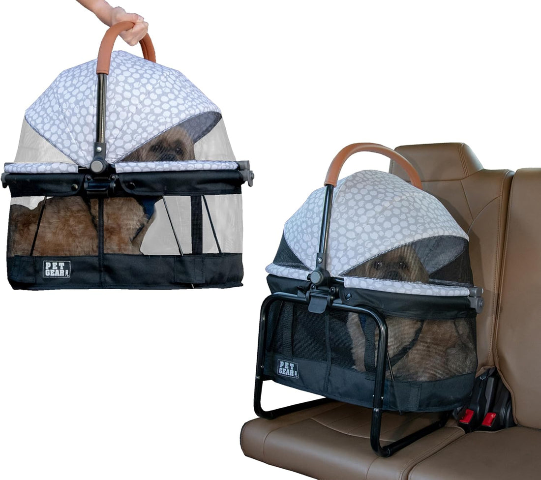 Pet Gear No-Zip View 360 Pet Carrier & Car Seat, 20"