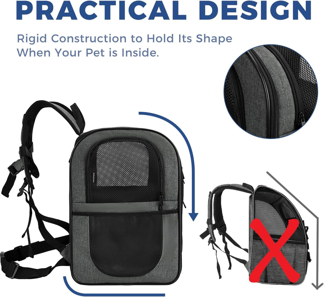 Apollo Walker Pet Carrier Backpack for 4-18lb Cats and Dogs, Puppies