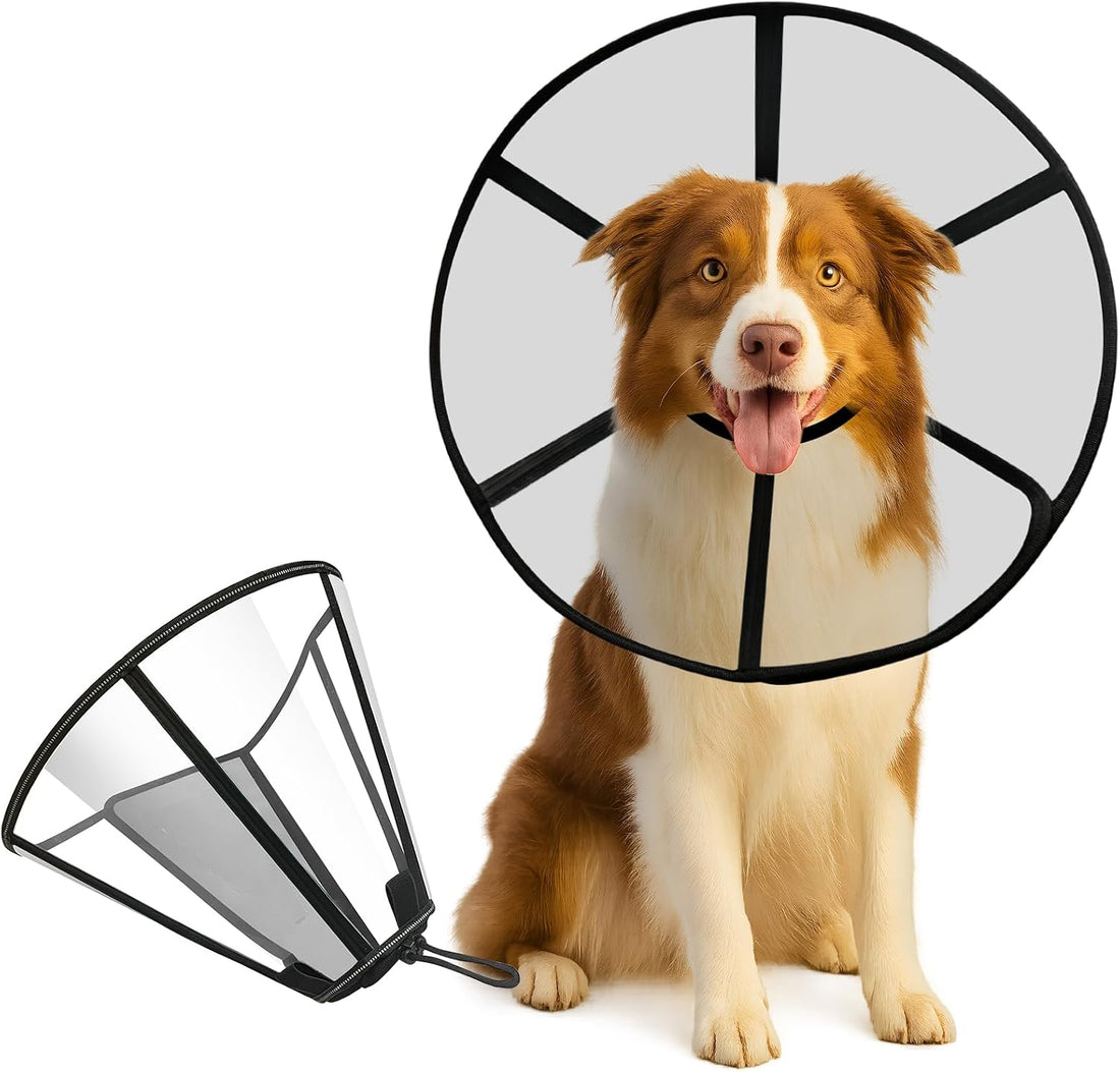 Soft Dog Cone Collar to Stop Licking for Post-Surgery Recovery