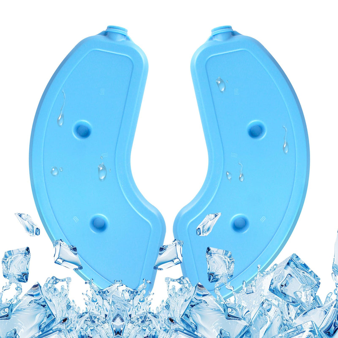 Bsemax 2 Pcs Replacement Ice Packs for Automatic Cat Feeder Wet Food