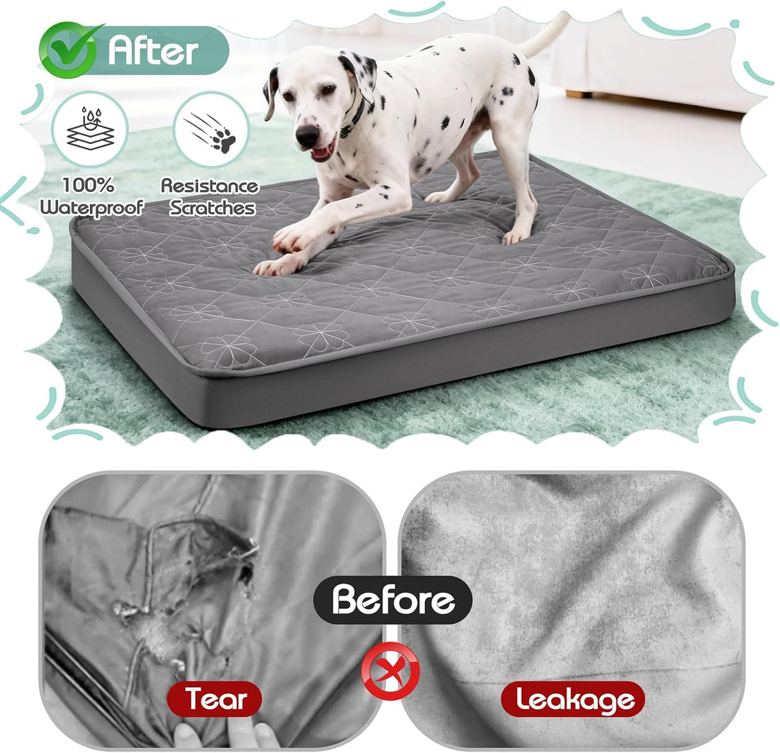 Waterproof Dog Bed Cover Replacement Washable 2 Pack