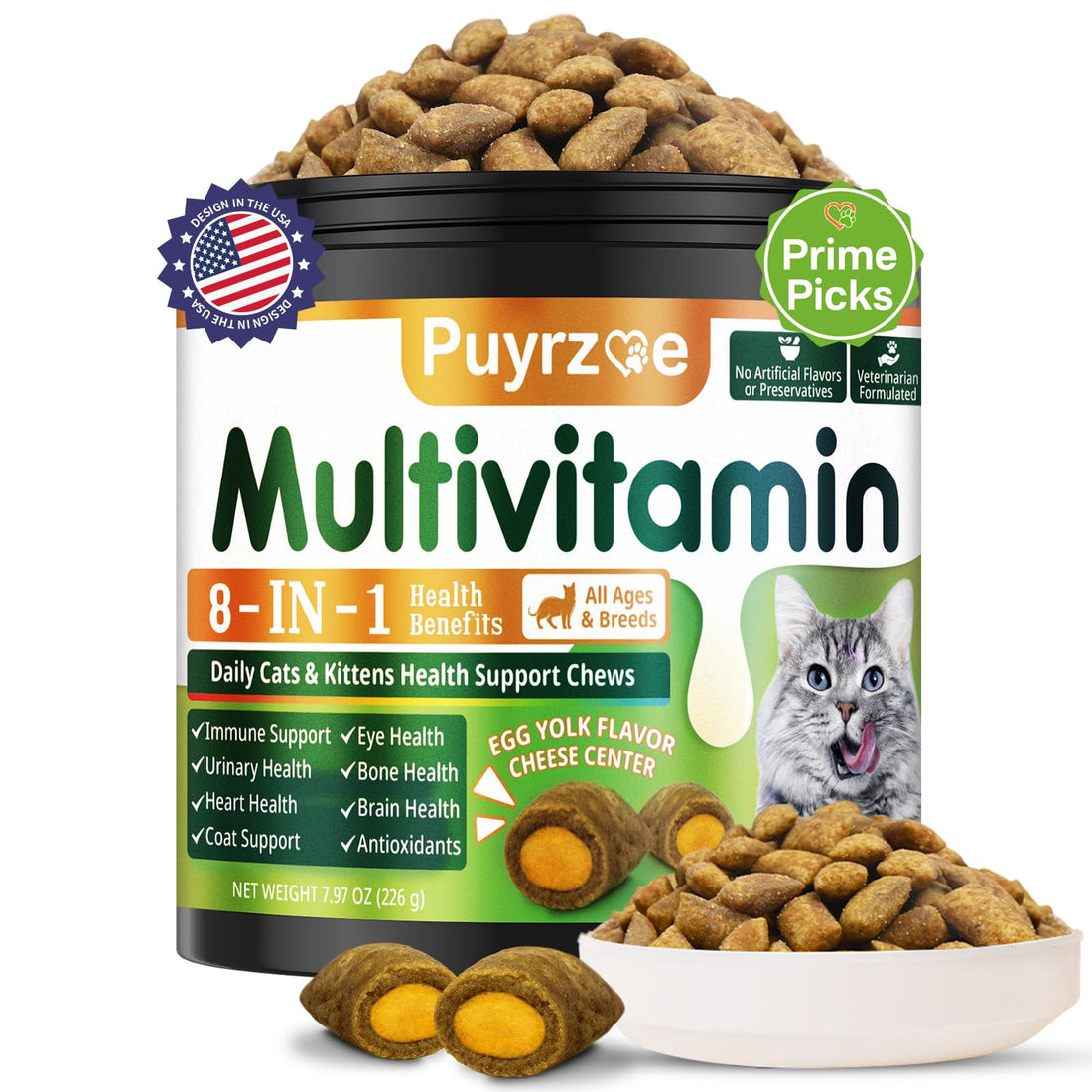 Taurine for Cats Multivitamin Chews