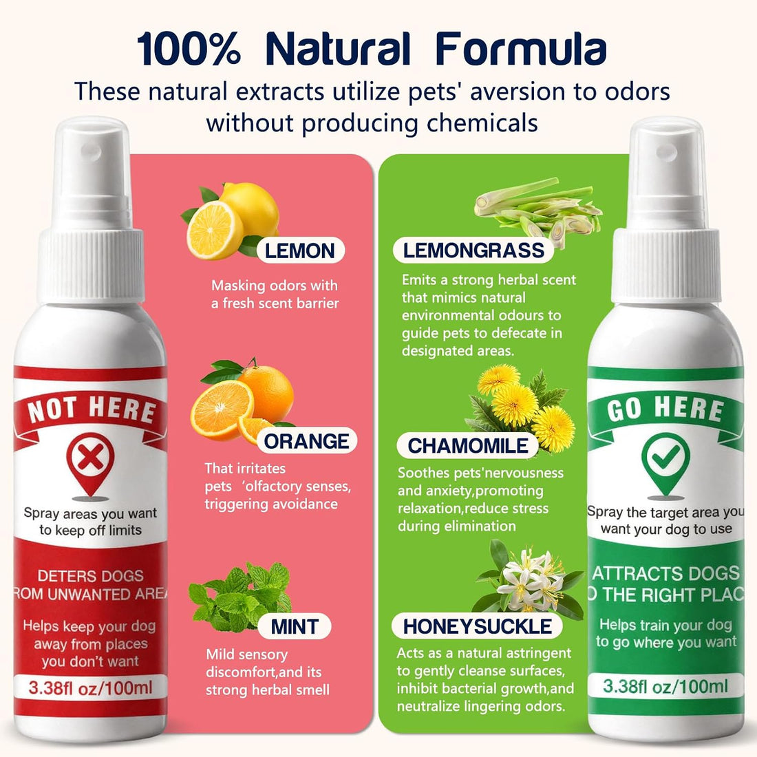 QHZ Potty Training Spray for Dogs and Puppies