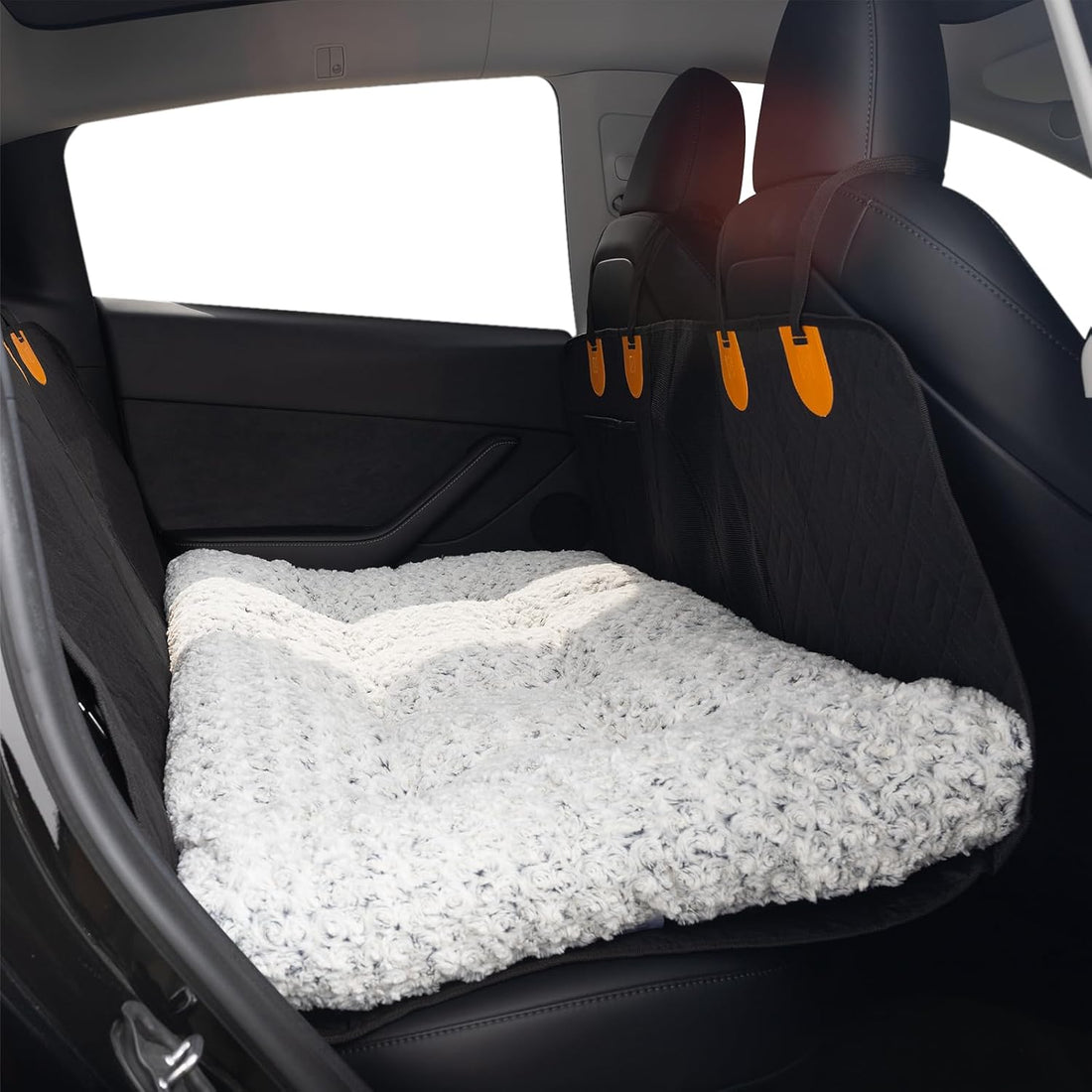 3.5" Thick Plush Dog Bed Mat for Car Back Seat