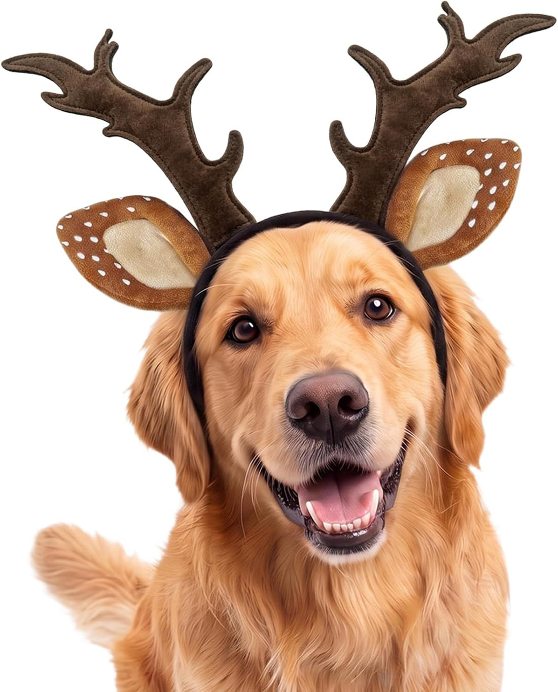 Dog Reindeer Antlers Headband Christmas Headband for Dogs