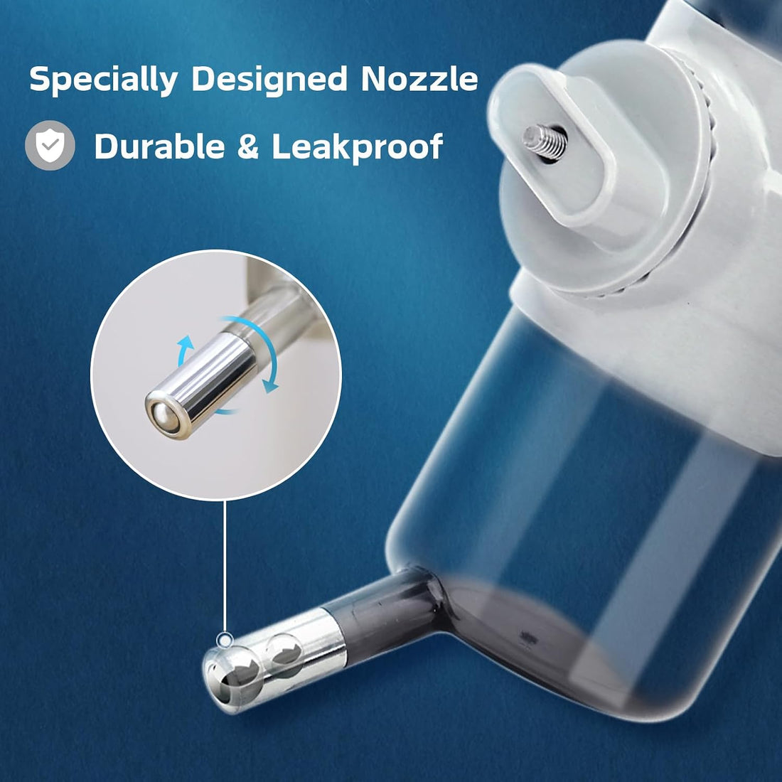 Pet Water Bottle Hanging Dog Water Dispenser Kennel Drinker Kettle