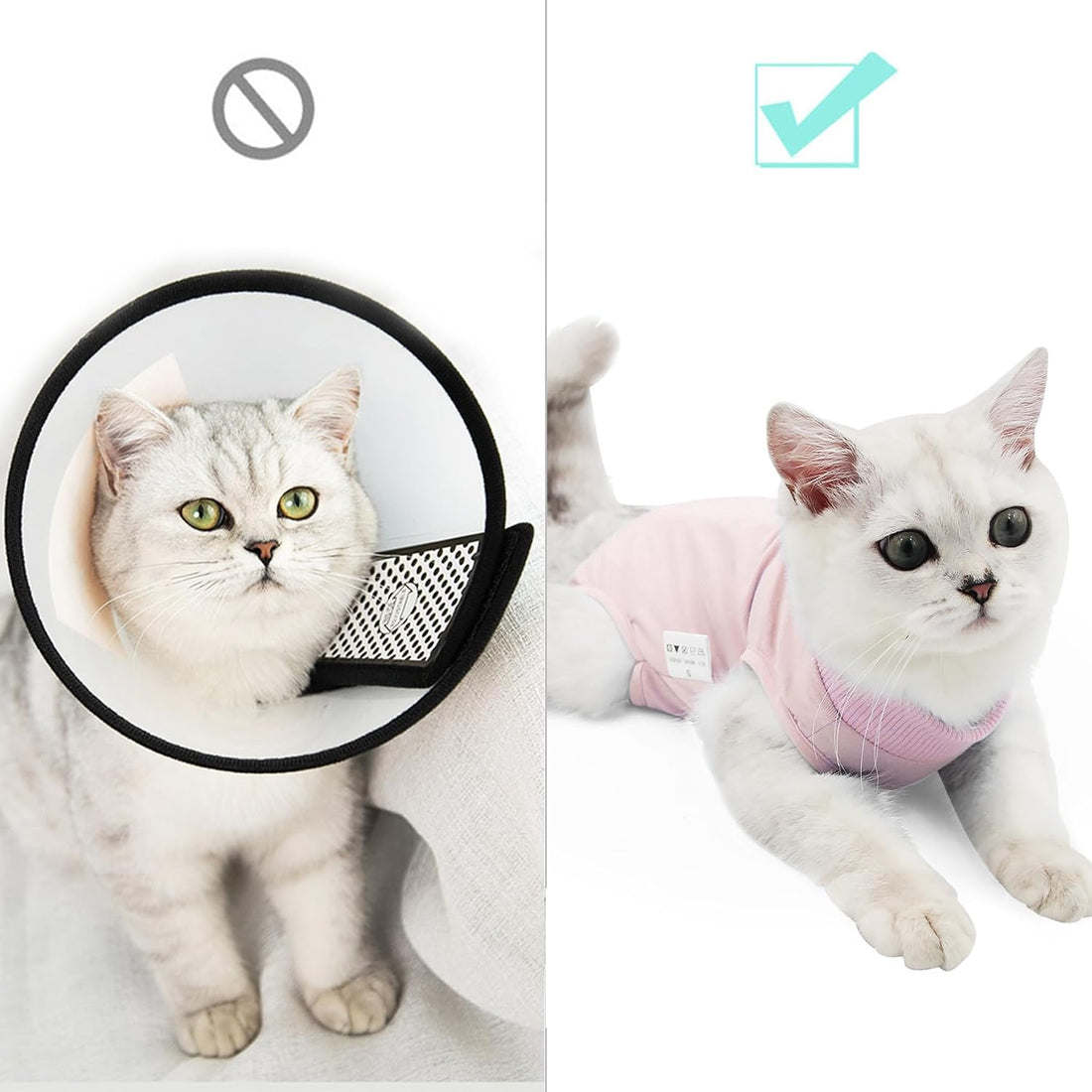 DOTON Cat Recovery Suit for Male and Female Surgical Post Surgery