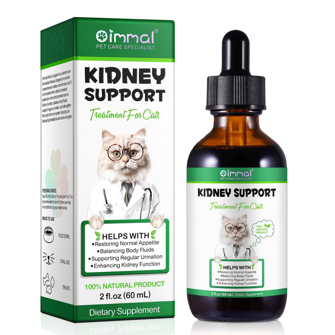 Kidney Support for Cats, Cat Kidney Treatment Support Normal Kidney
