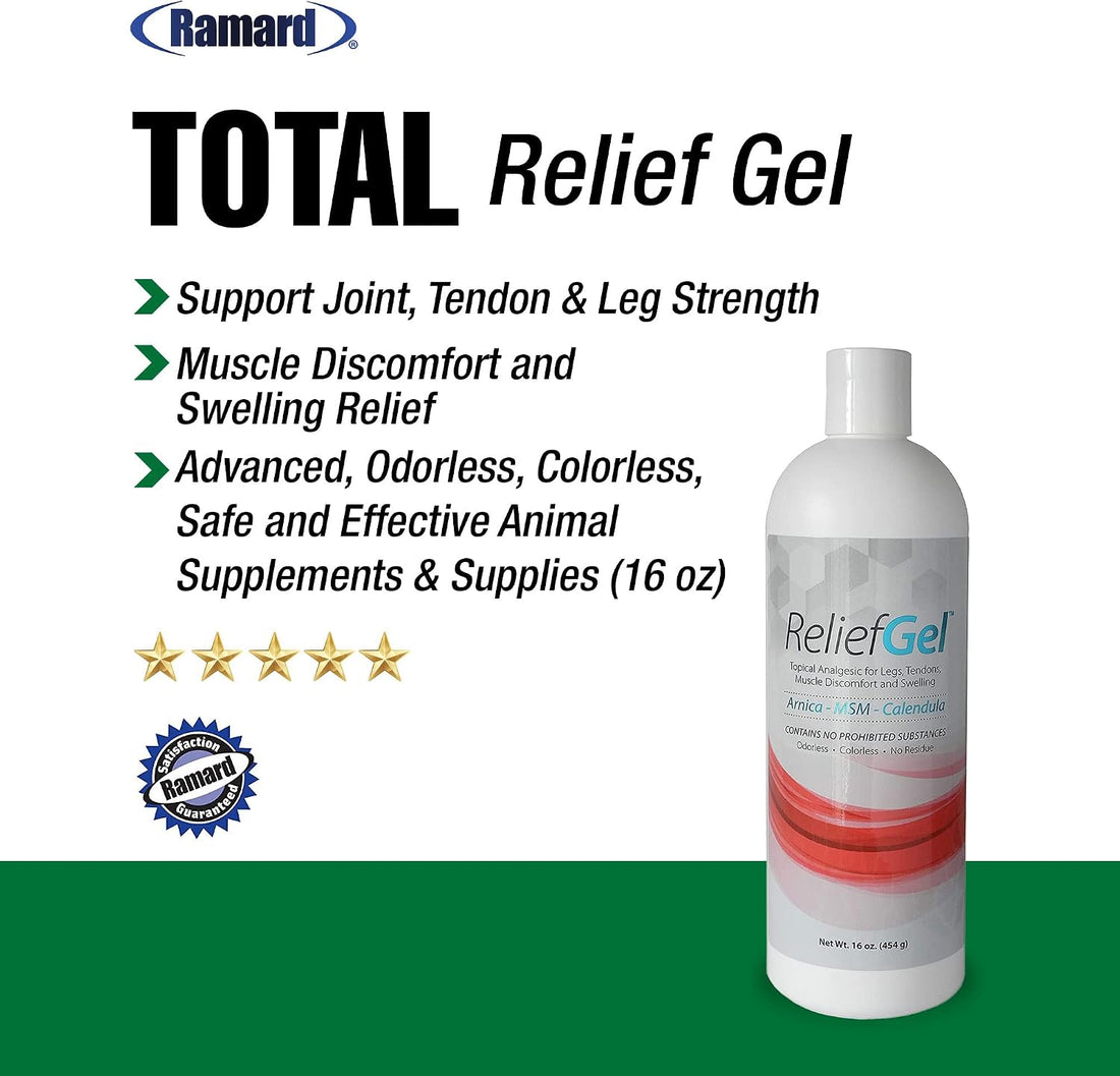 Ramard Relief Poultice for Horses -Veterinary Liniment Gel for Horse