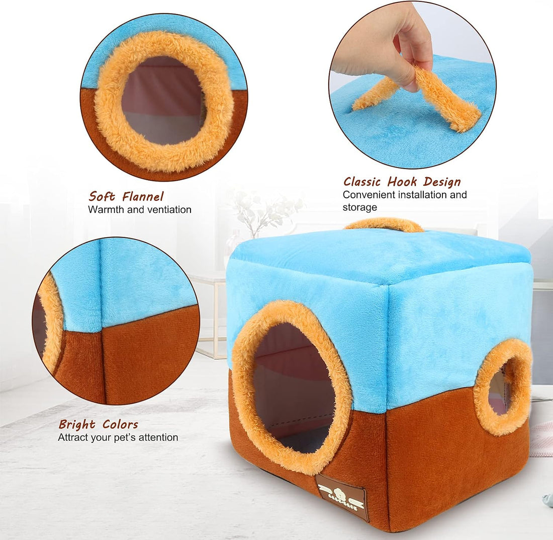 GINDOOR Large Size Parrot Nest House