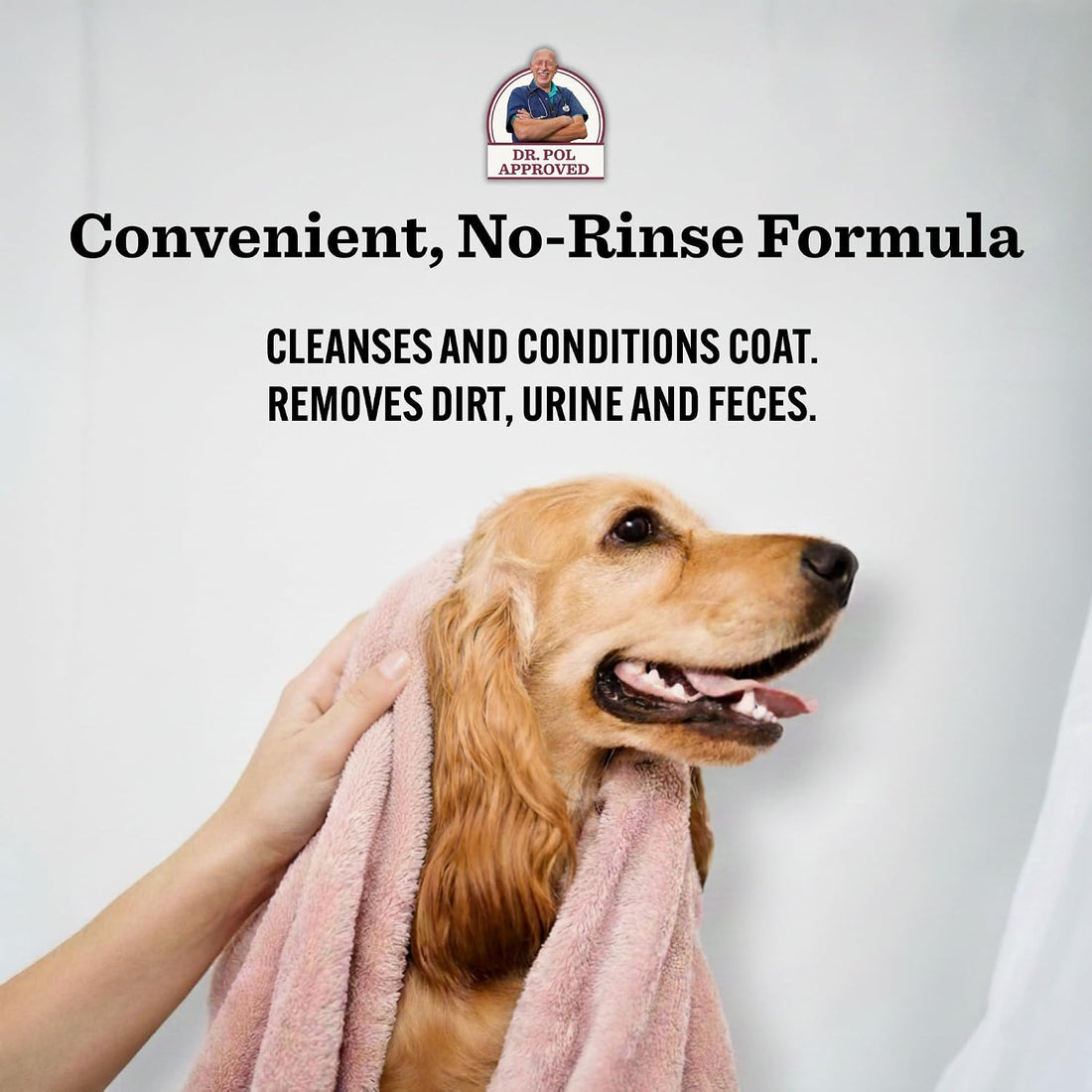Dr. Pol Pet Deodorizer Body Mist, Odor Eliminator for Dogs & Cats, 3oz