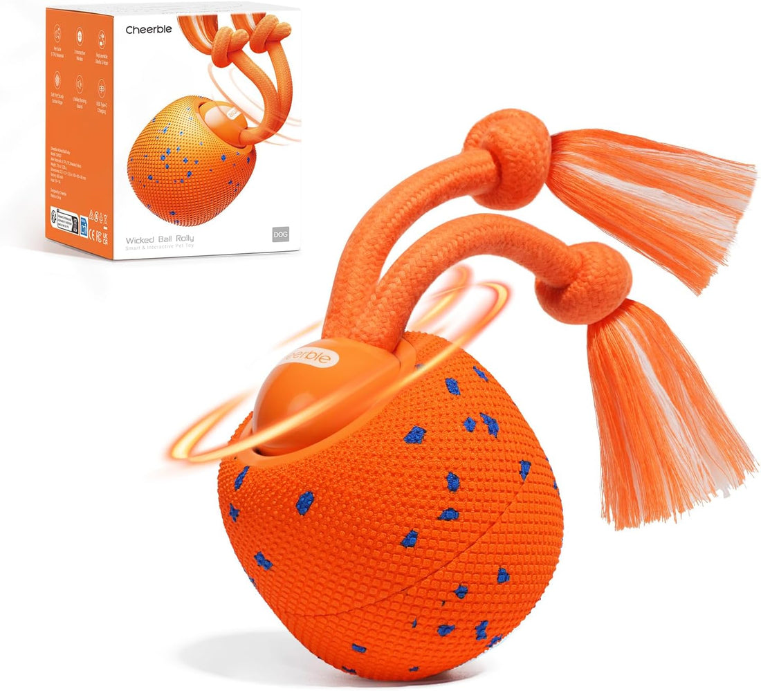 Cheerble Smart Interactive Dog Toy, Wicked Ball Rolly
