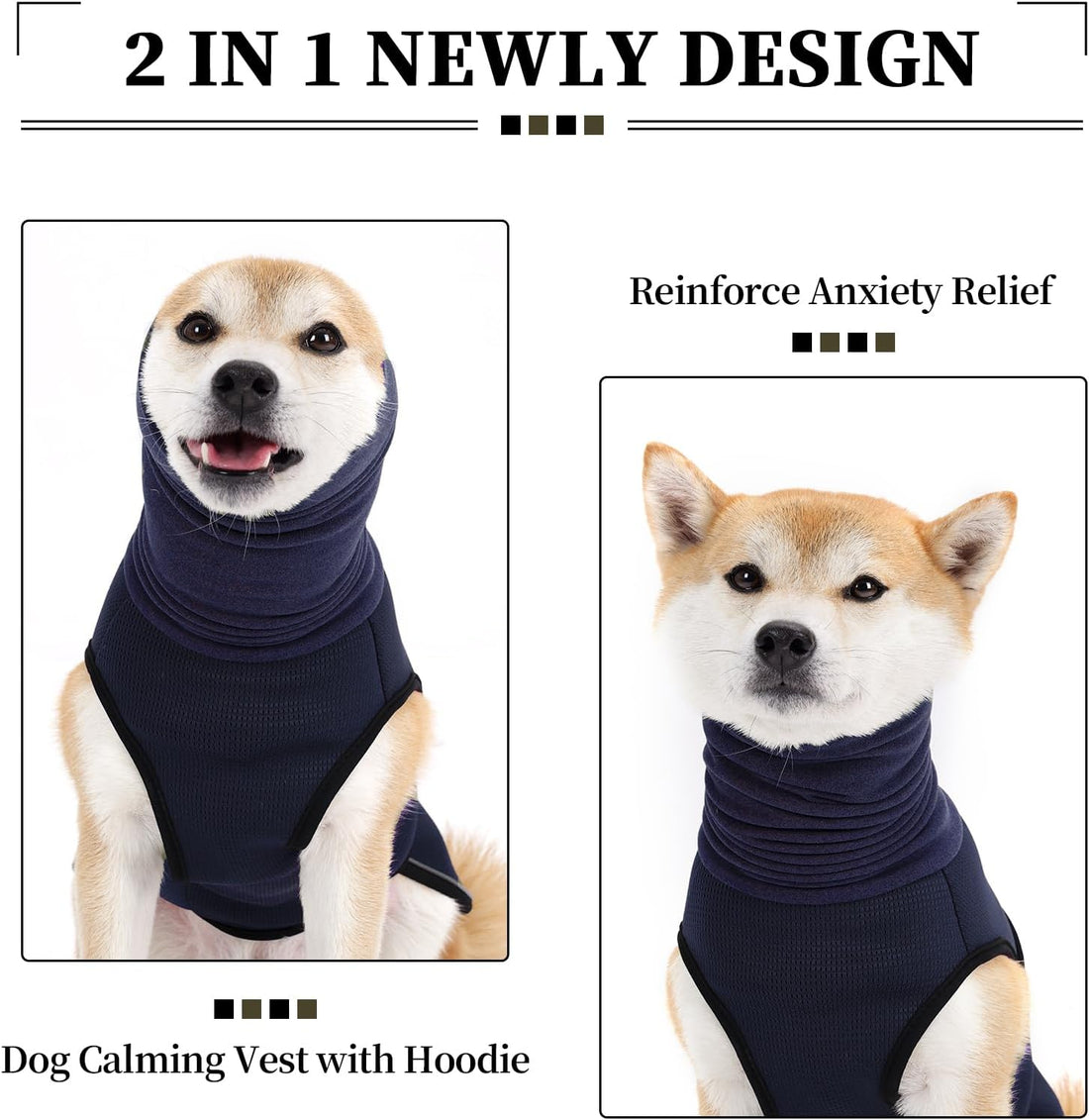 ROZKITCH Breathable Dog Anxiety Jacket