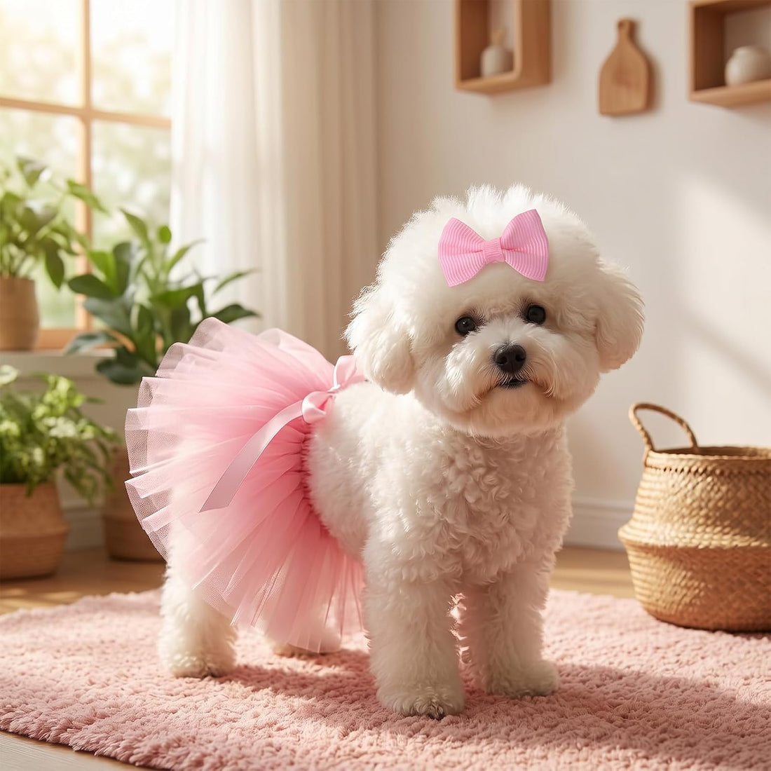 choyaxo Dog Tutu Puppy Dress Dog Skirt