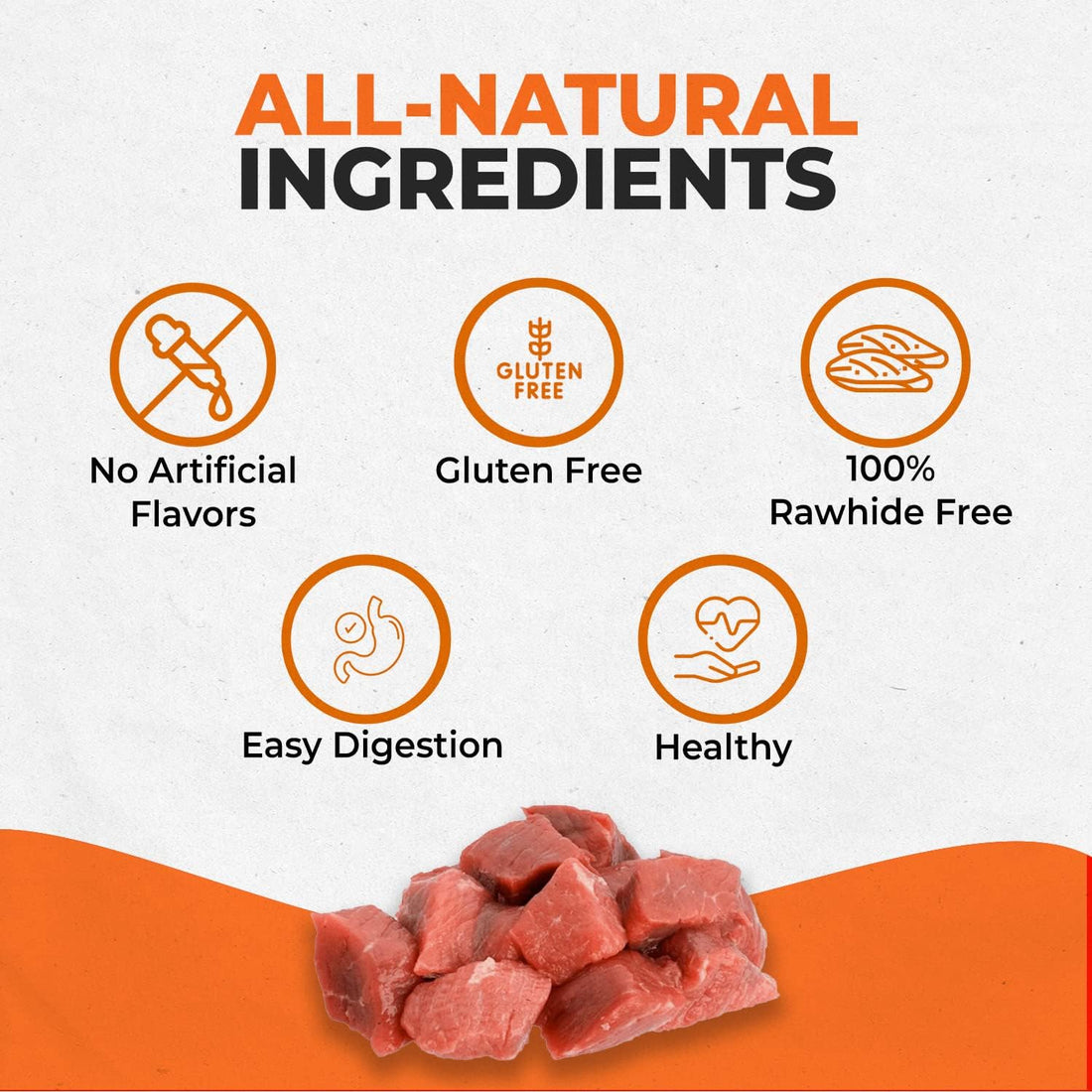 Canine Naturals Beef Chew - Rawhide Free Dog Treats