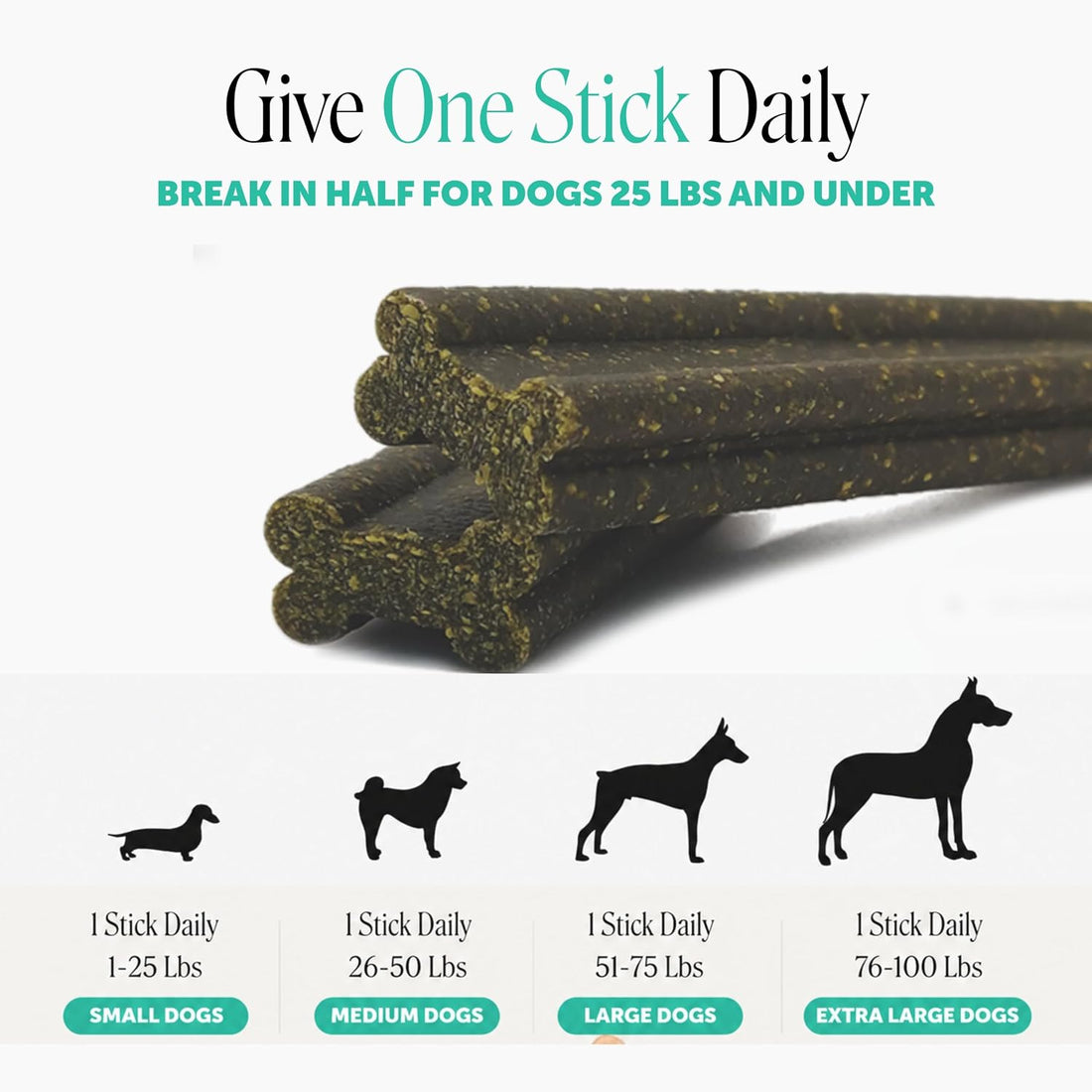 Dog Dental Treats Fresh Breath Sticks