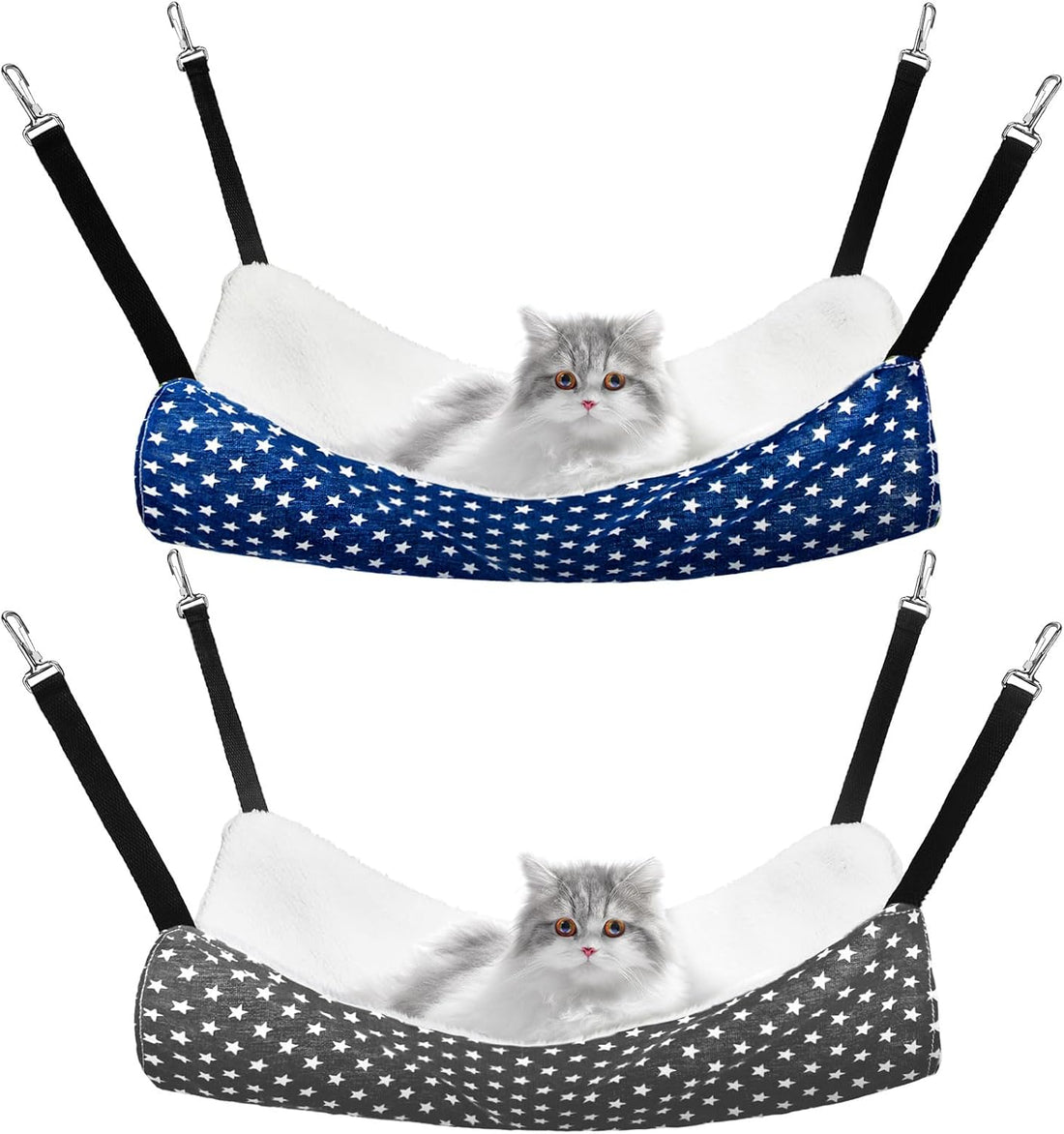 Jetec 2 Pack Cat Hammock for Cage