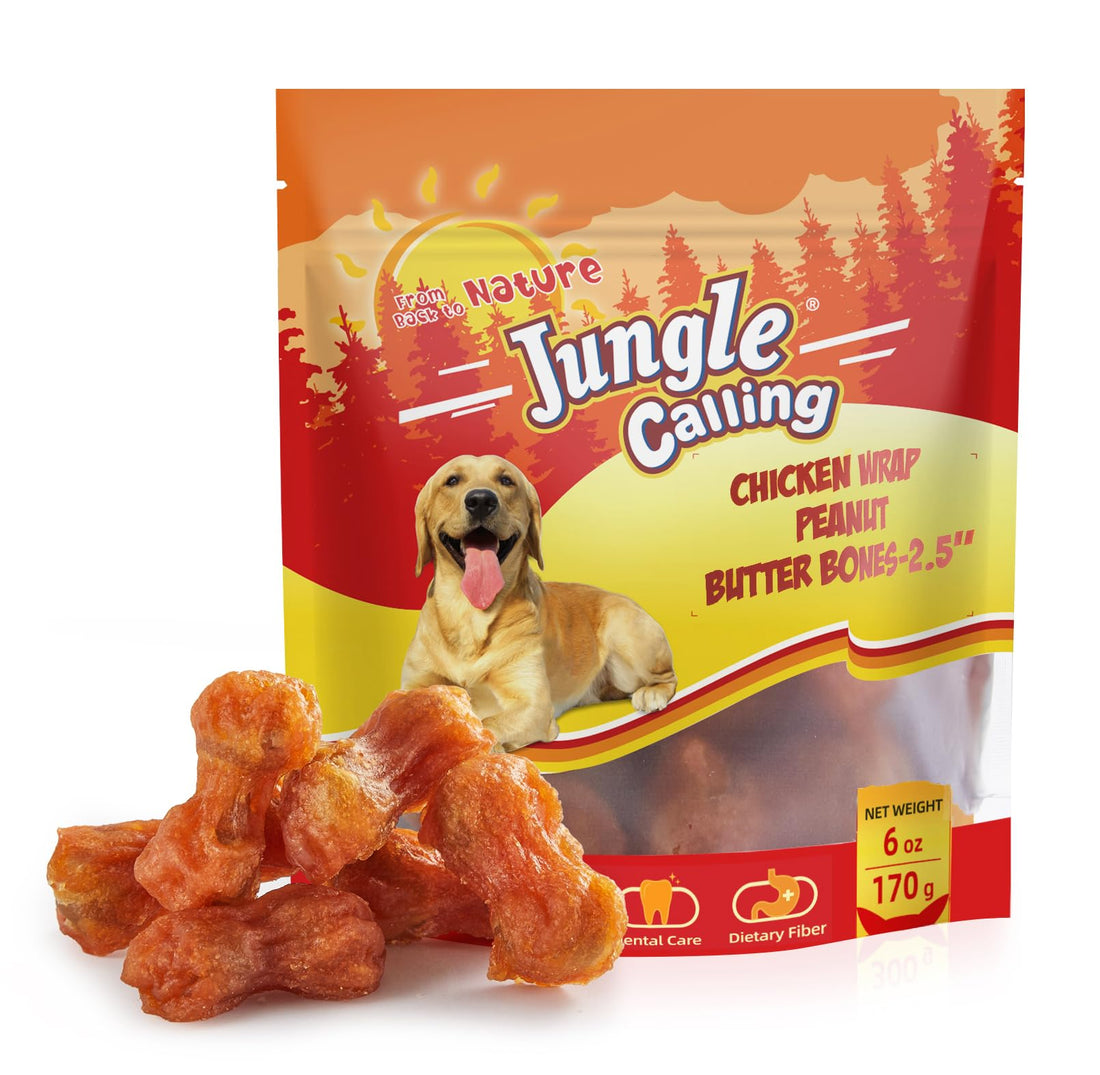 Jungle Calling Rawhide Free Dog Chew Treats