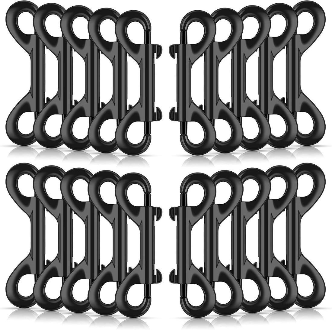 ERKOON 3.5 Inch Double Sided Clips Trigger Snaps for Horse