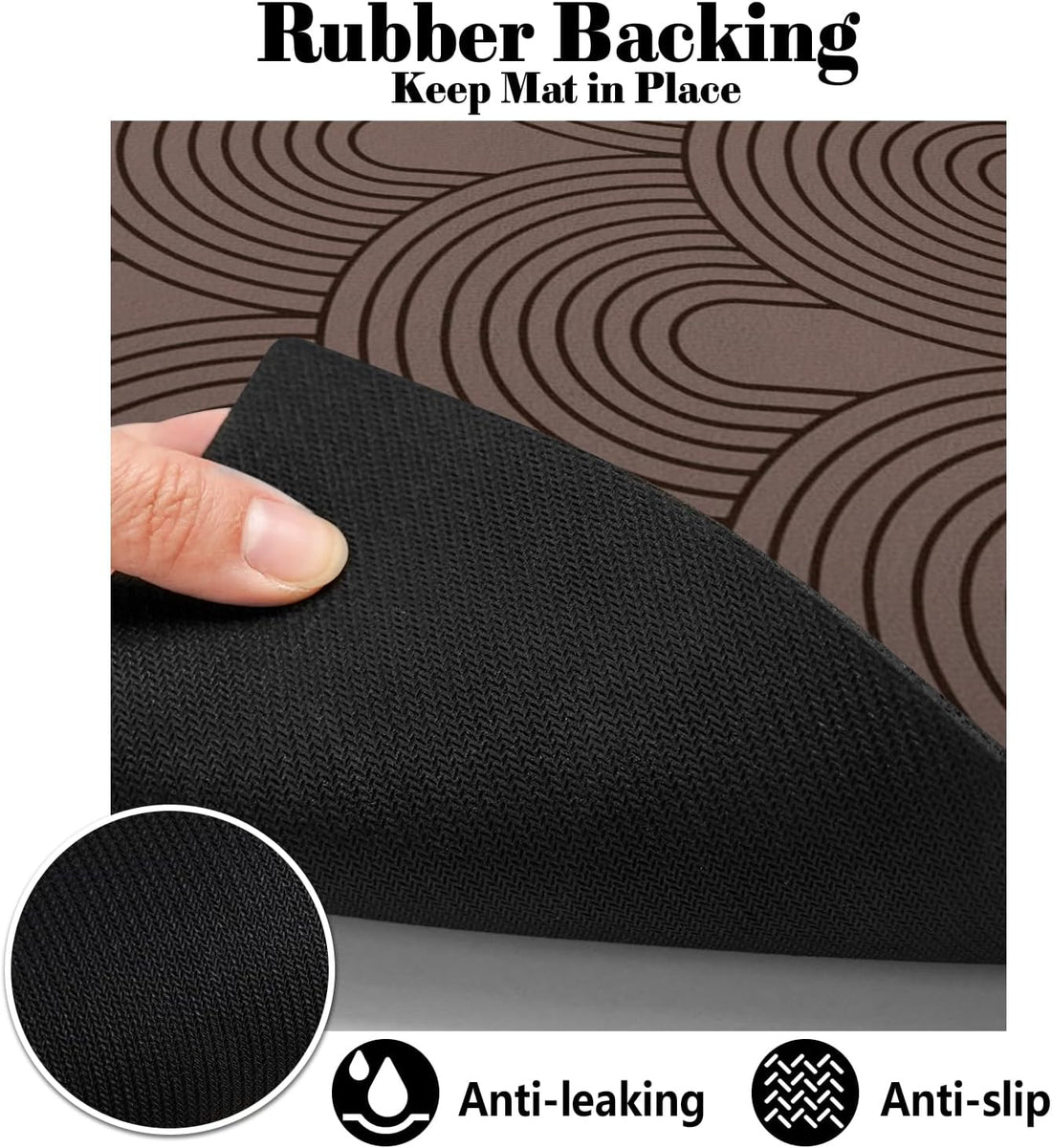 Dog Food Mats for Floors Absorbent, Pet Cat Food Mat