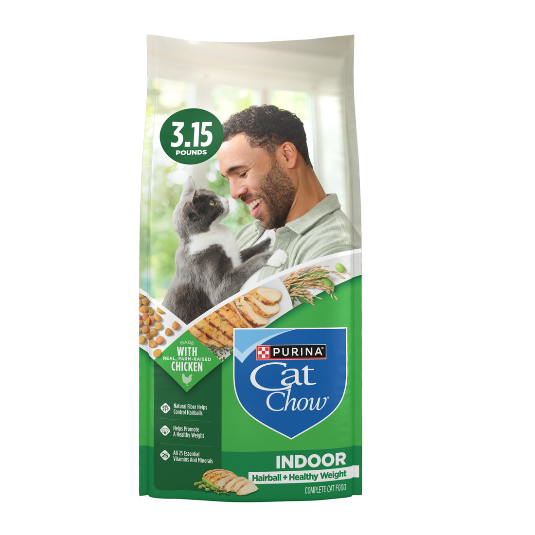 Purina Cat Chow Indoor Healthy Weight and Hairball Dry Cat Food