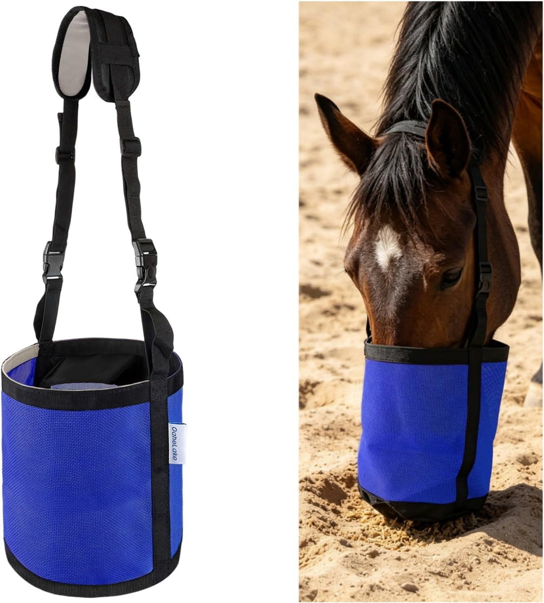 Horse Feed Bag for Grain Pack of 1