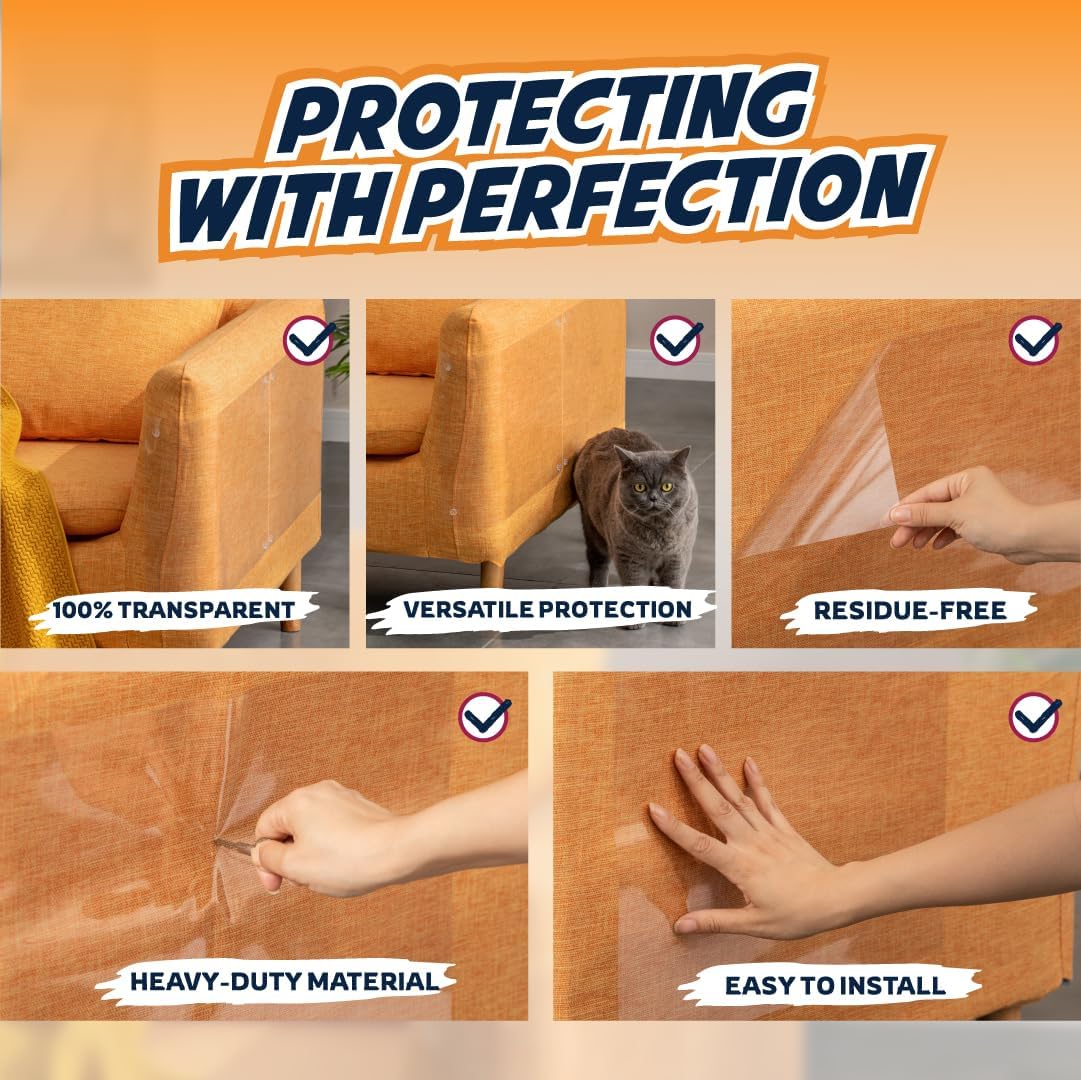 Panther Armor Furniture Protector, 8-Pack