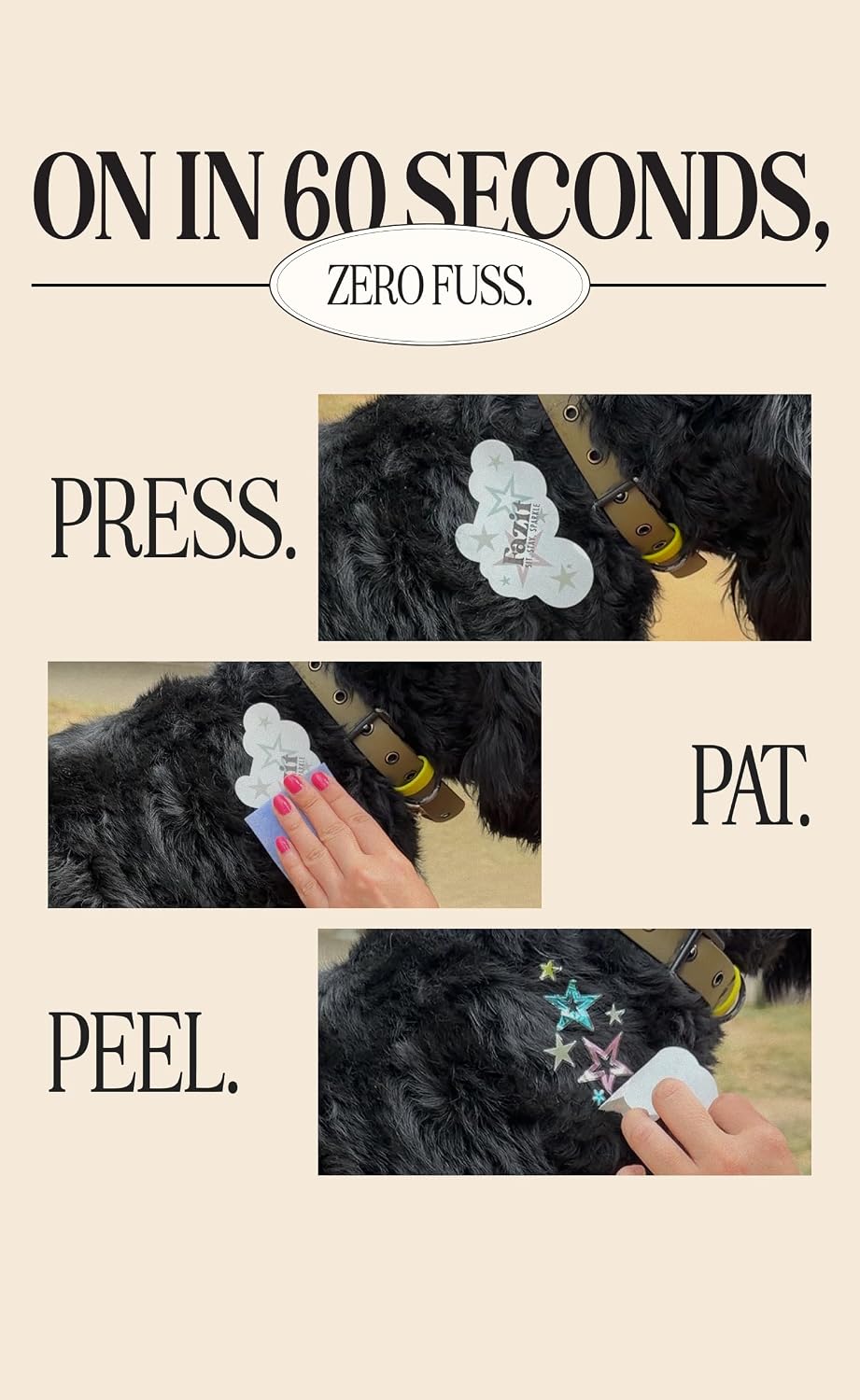 Fazit - Sprinkled Star Speckles Pet Patches