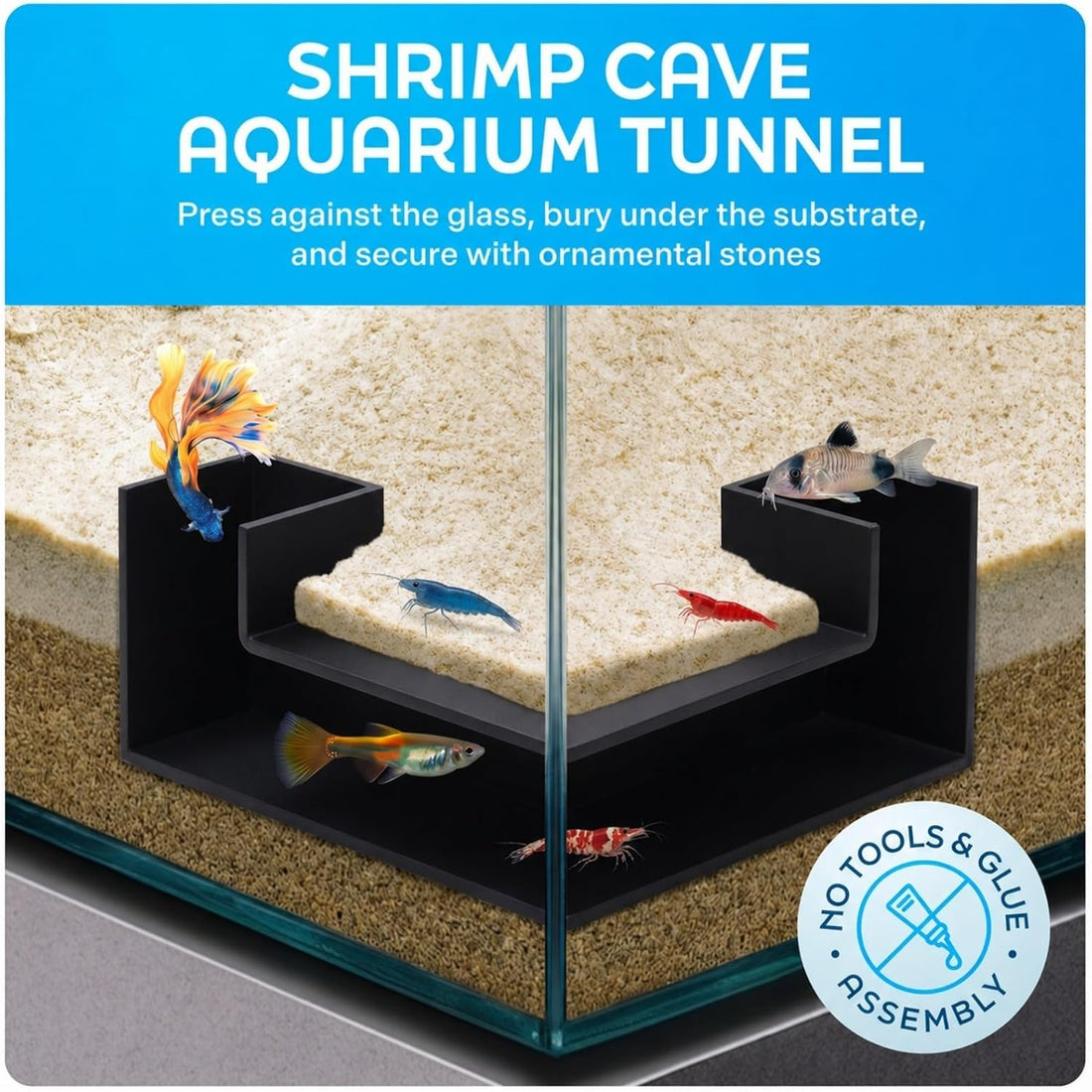 Aquarium Underground Tunnel 5"