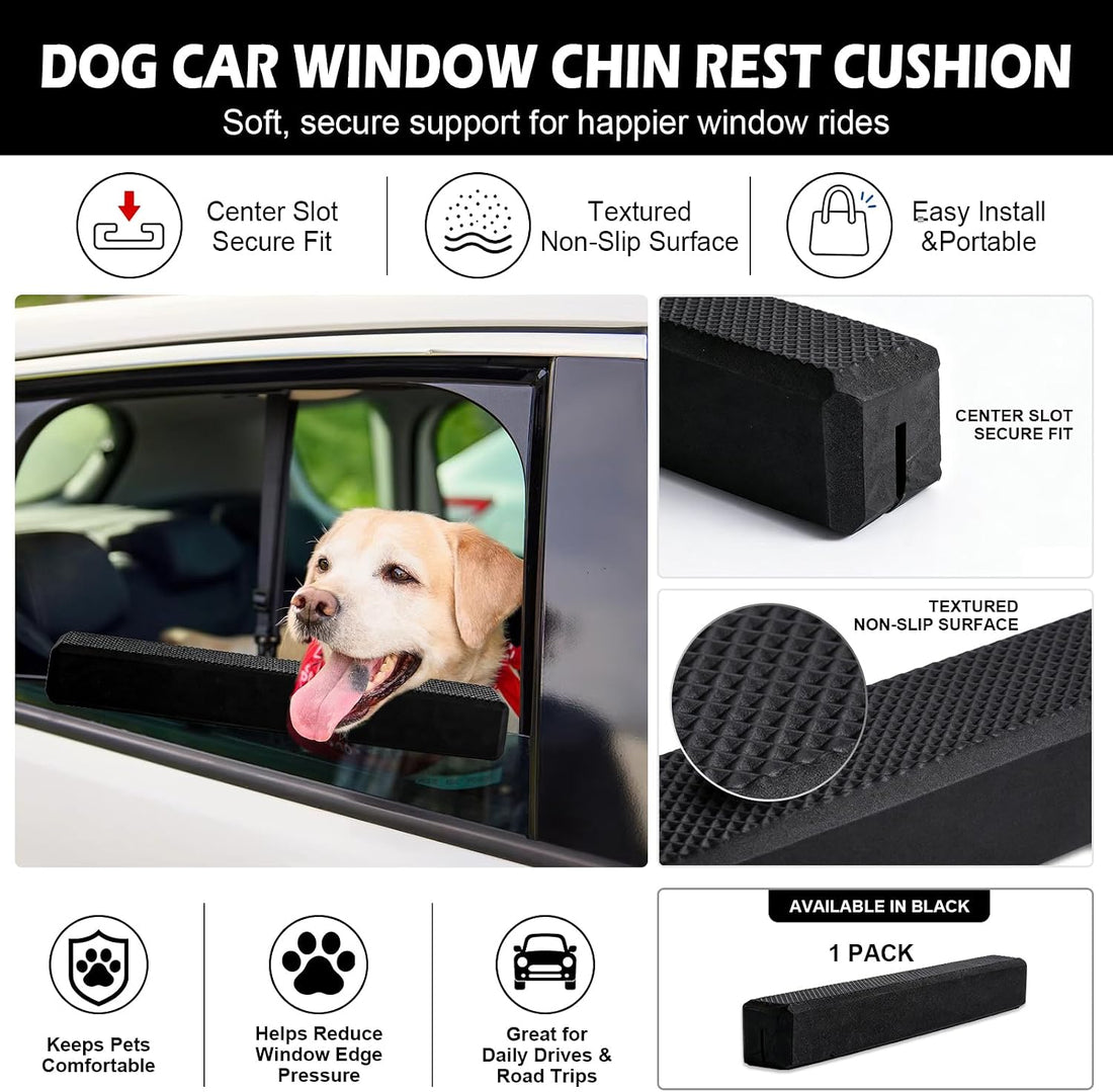 Dog Car Window Chin Rest Cushion