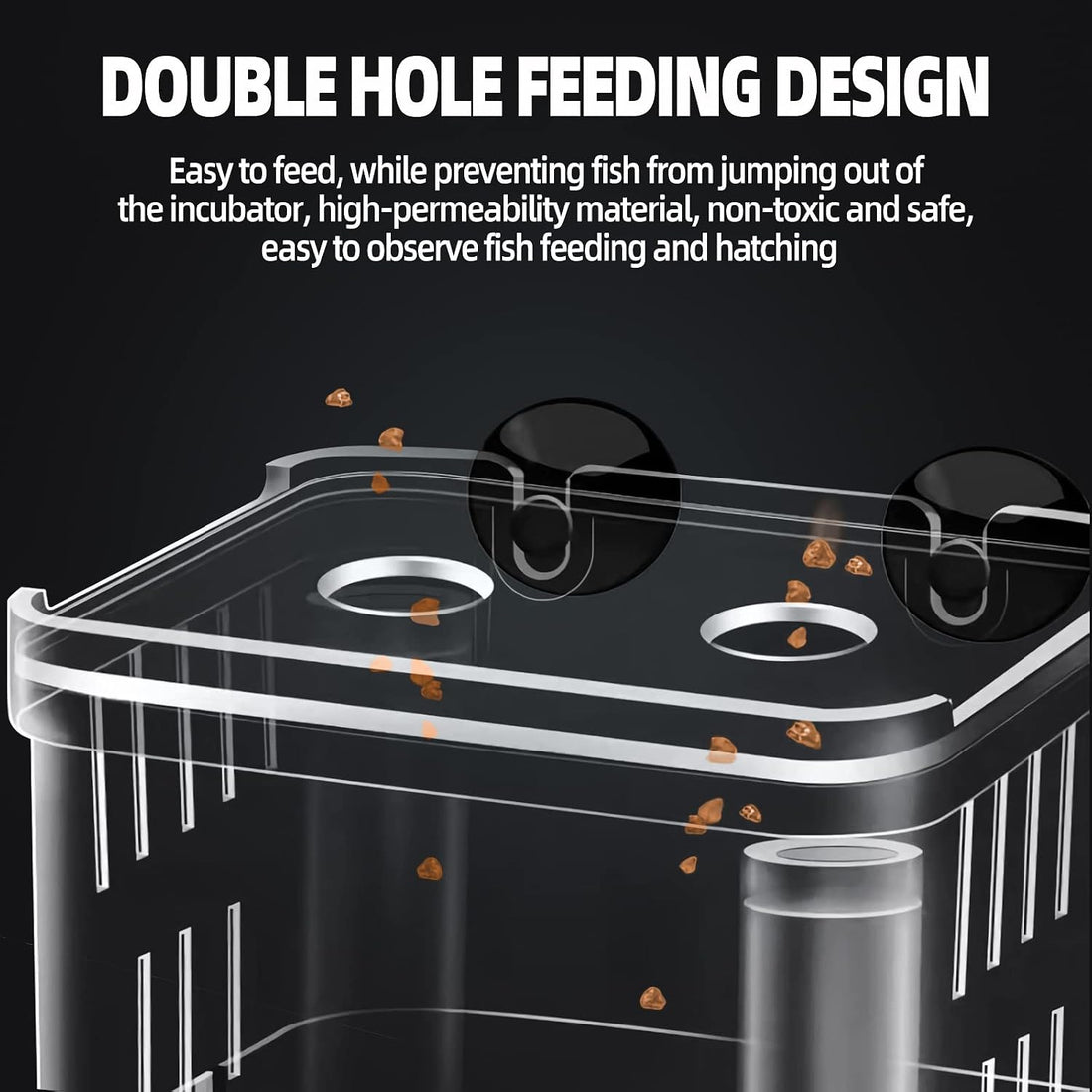 Aquarium Hatchery Incubator Breeding Box, Fish Tank Acrylic Isolation