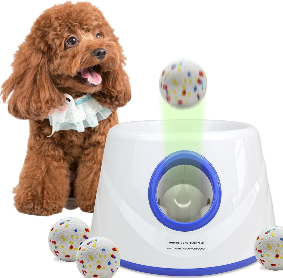 Dog Ball Launcher, Automatic Dog Ball Thrower Machine for Small