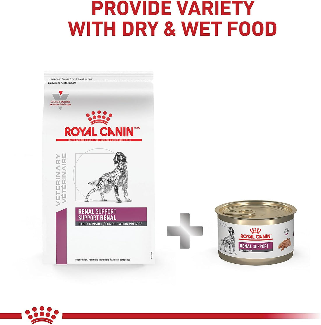 ROYAL CANIN Veterinary Renal Support Early Consult Dog Food, 5.2 oz