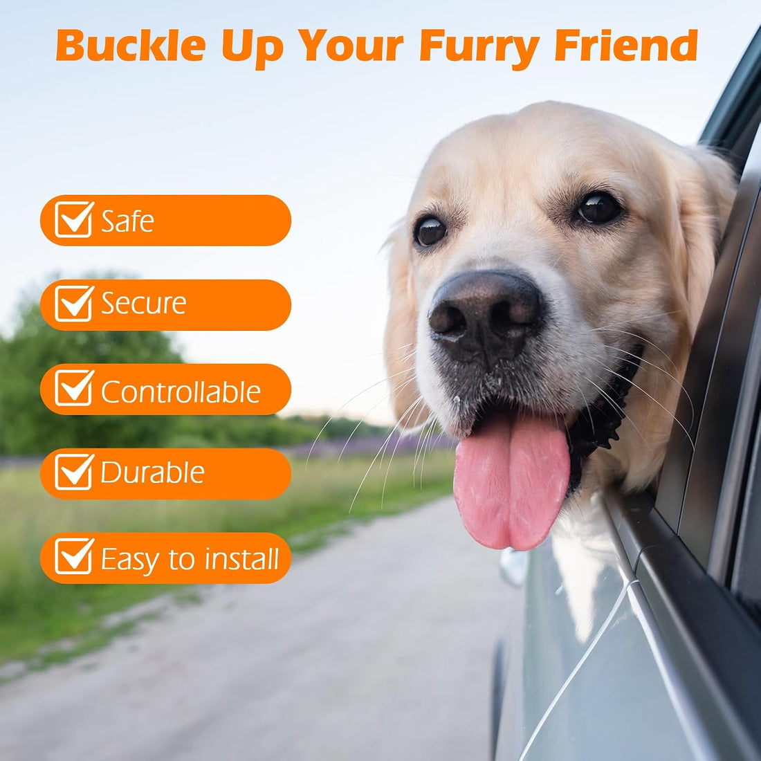 PetBonus Dog Seat Belt for Car