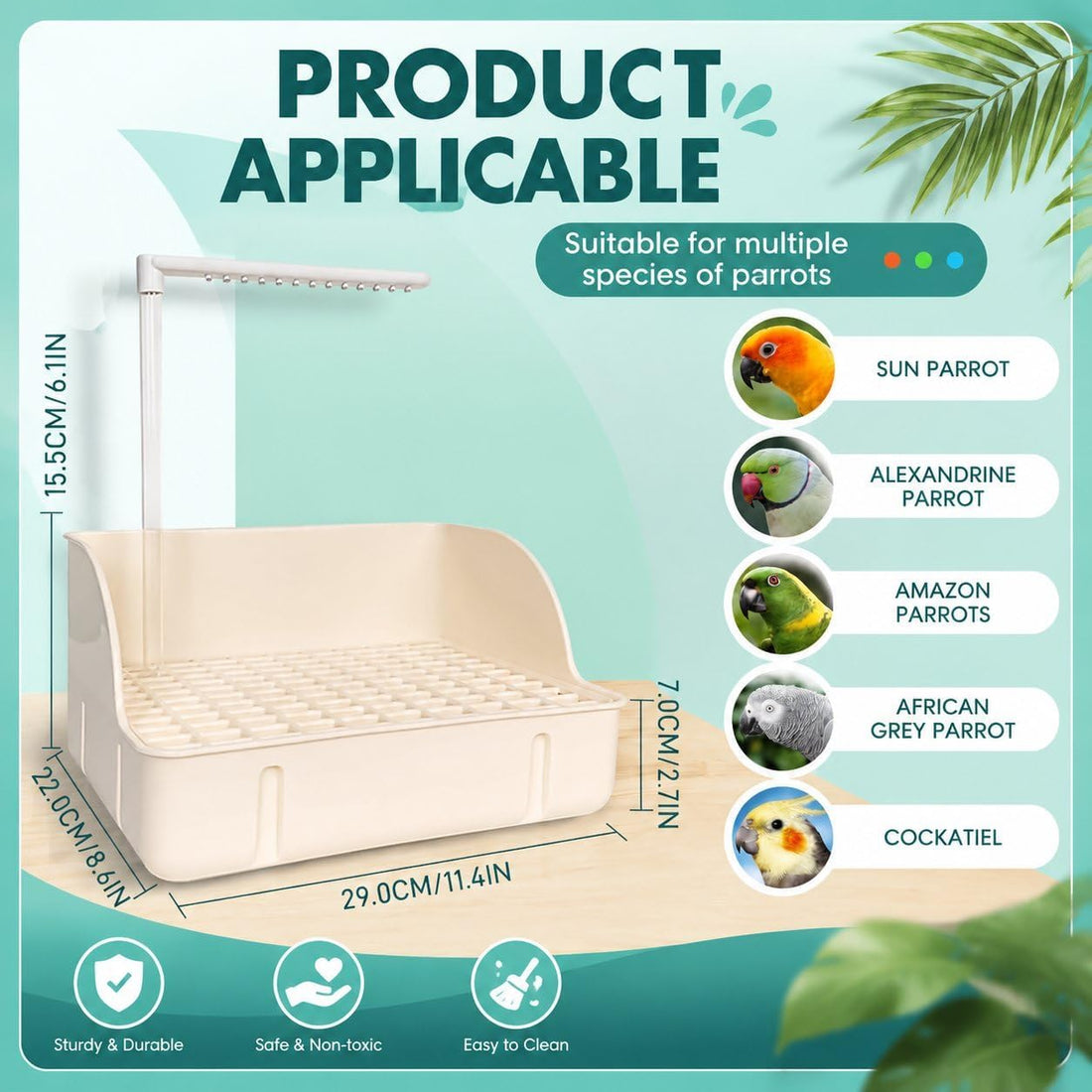 Pacify Automatic Bird Bath Large Bird Shower