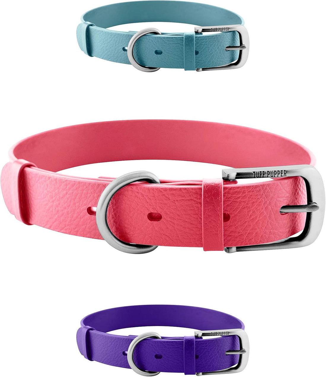 Tuff Pupper Heavy Duty Waterproof Dog Collar for Small