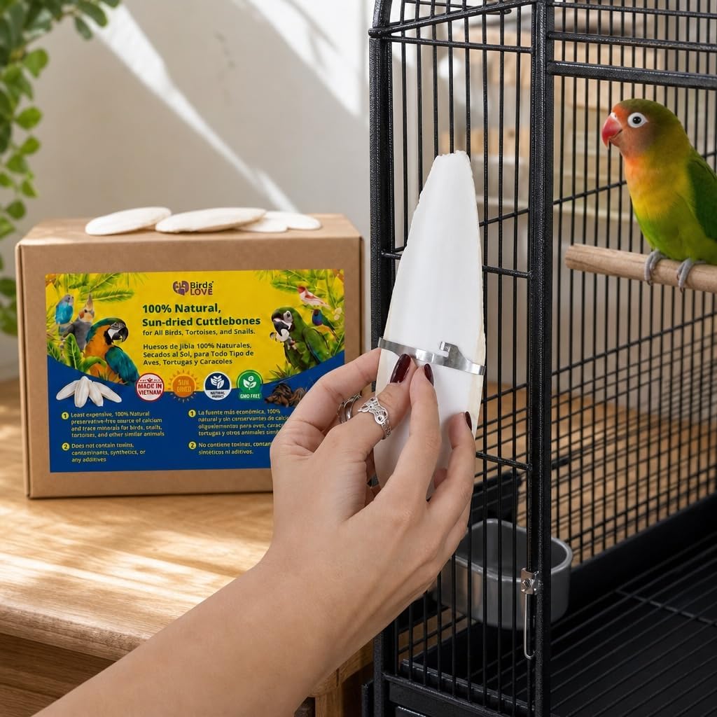 Birds LOVE 3.5-4″ Cuttlebone for Birds