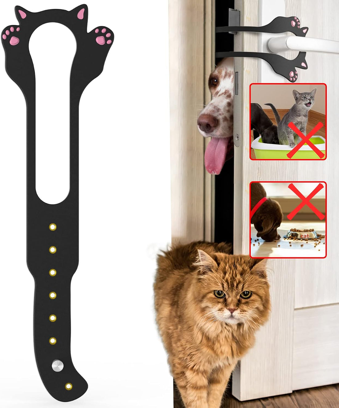 Elilier Cat Door Latch Holder