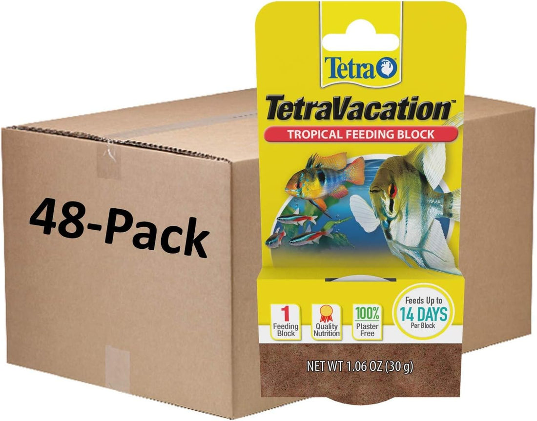 Tetra Vacation Food Slow-Release Feeder Block For Tropical Fish