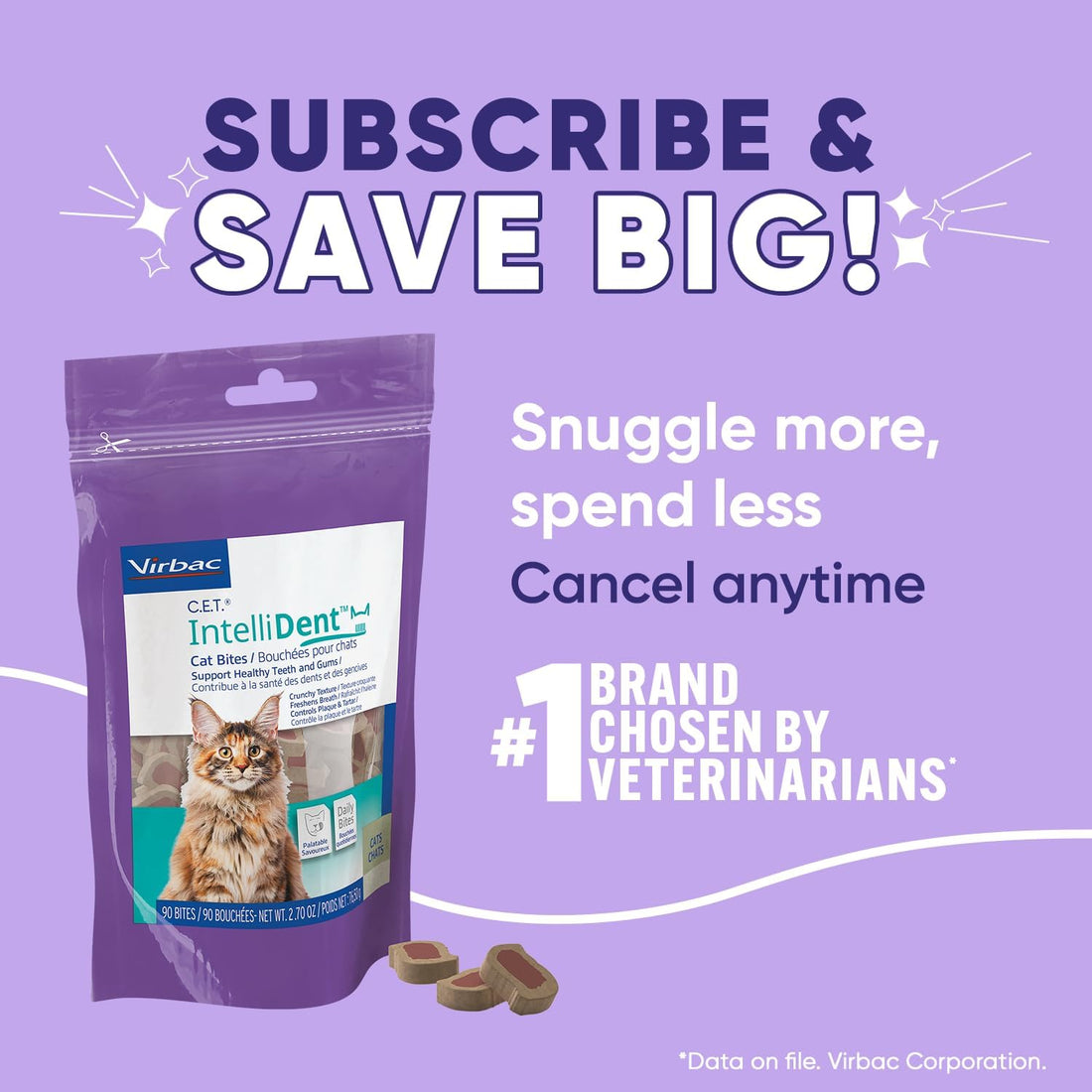 C.E.T. Intellident Cat Bites for Dental Care