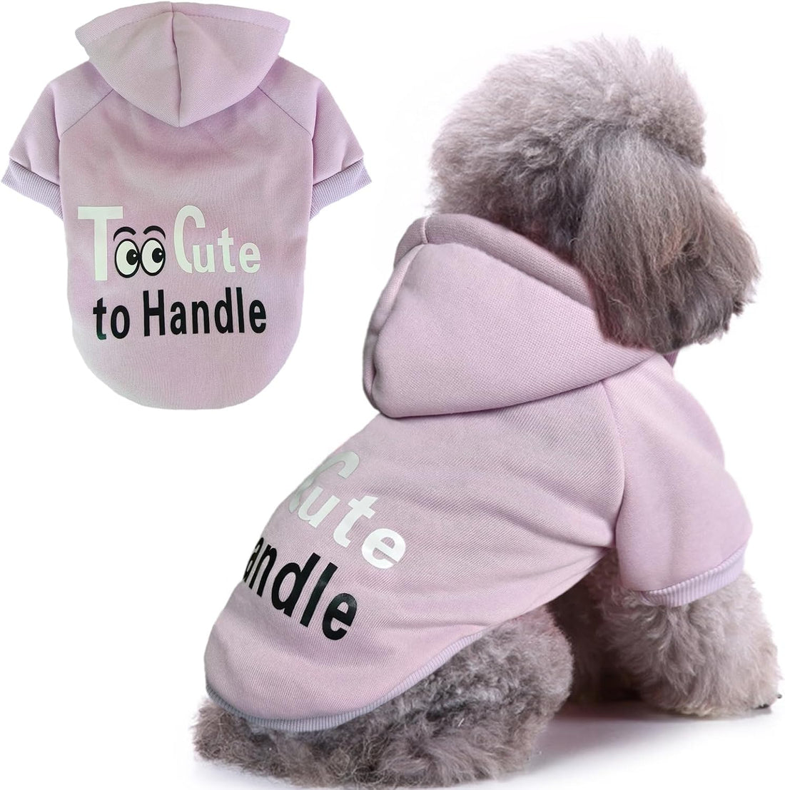 Print Dog Hoodies for Small Dogs