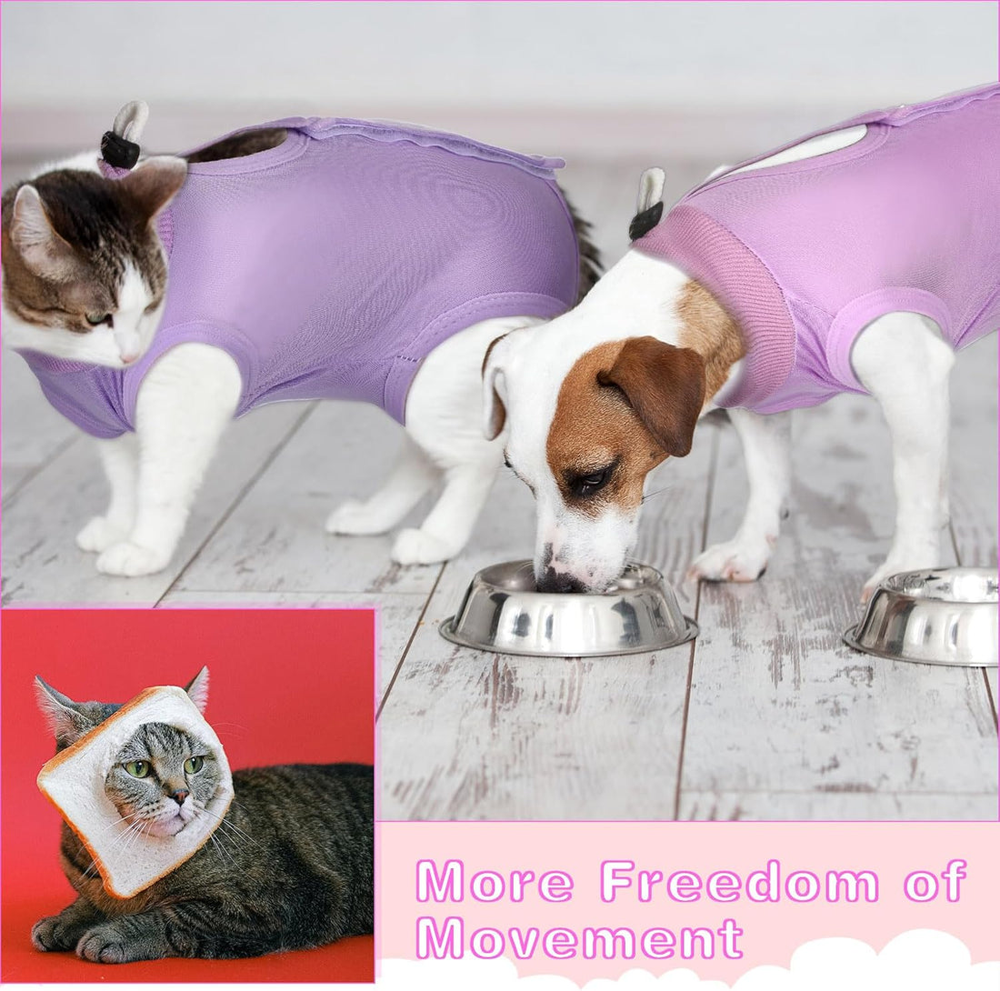 Nuanchu 3 Pcs Cat Recovery Suit