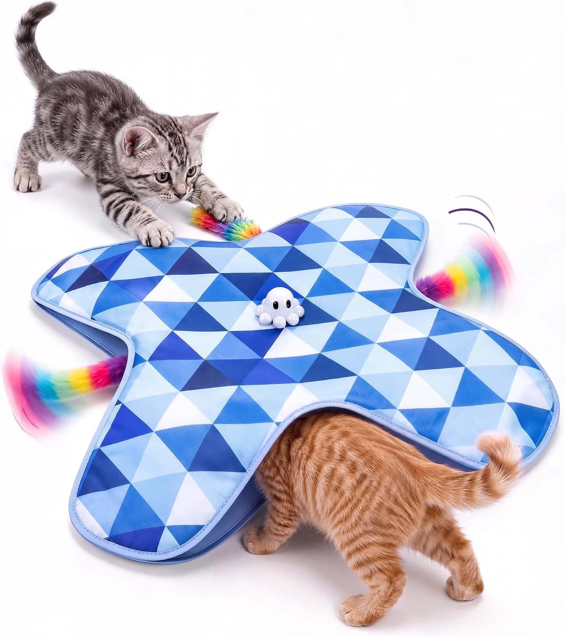 PetBusy Smart Interactive Cat Toys for Indoor Cats Chasing