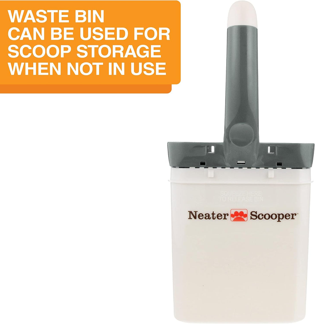Neater Pet Brands Neater Scooper Standard Litter Scoop, 60 Refill Bags